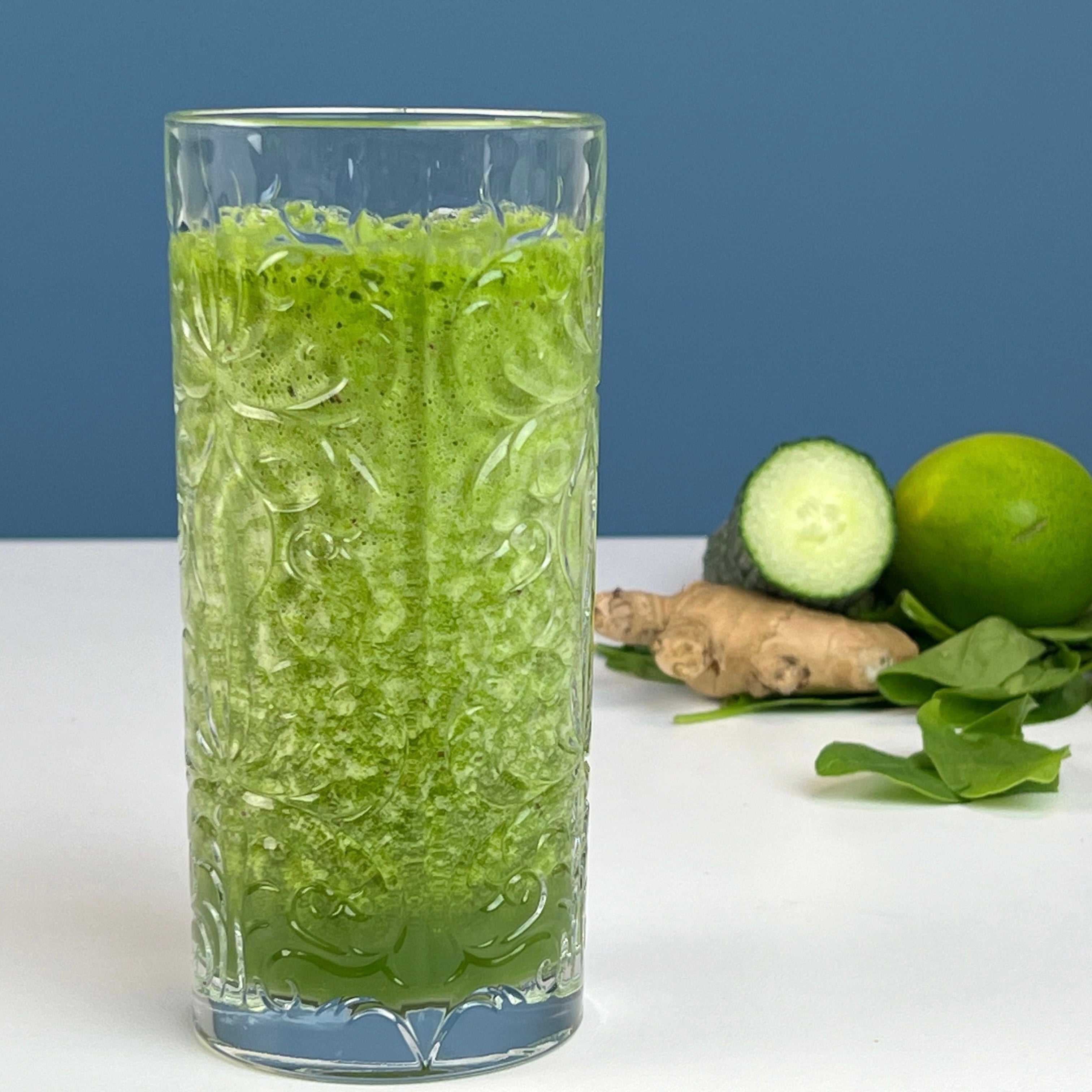 Agurke smoothie | Smoothie med æble og agurk