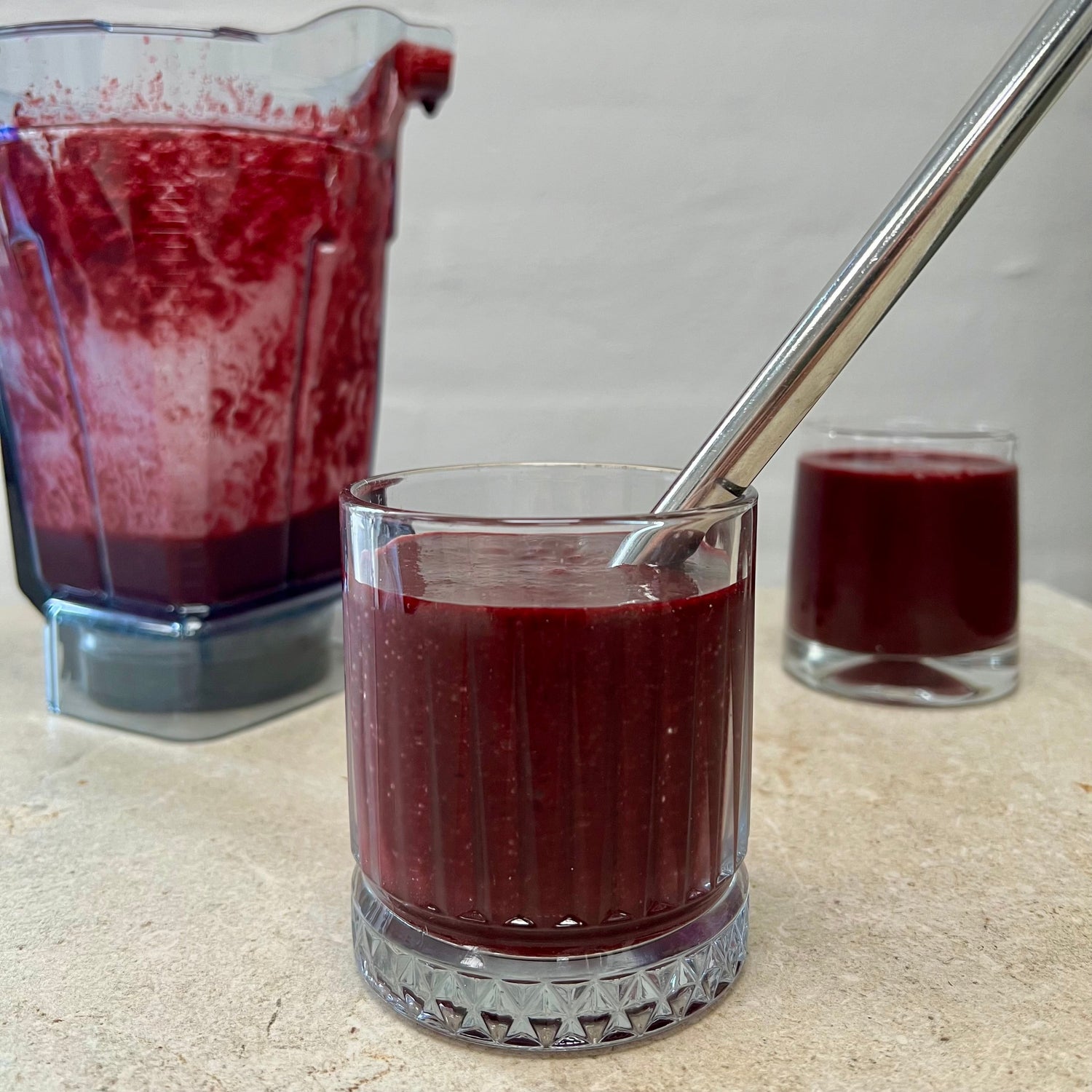 Budget Smoothie | Smoothie med blåbær og broccoli