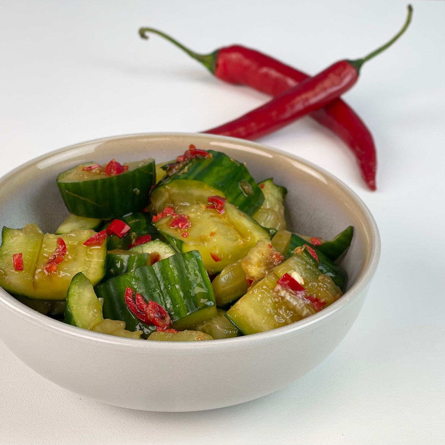 Agurkesalat | Asiatisk agurkesalat