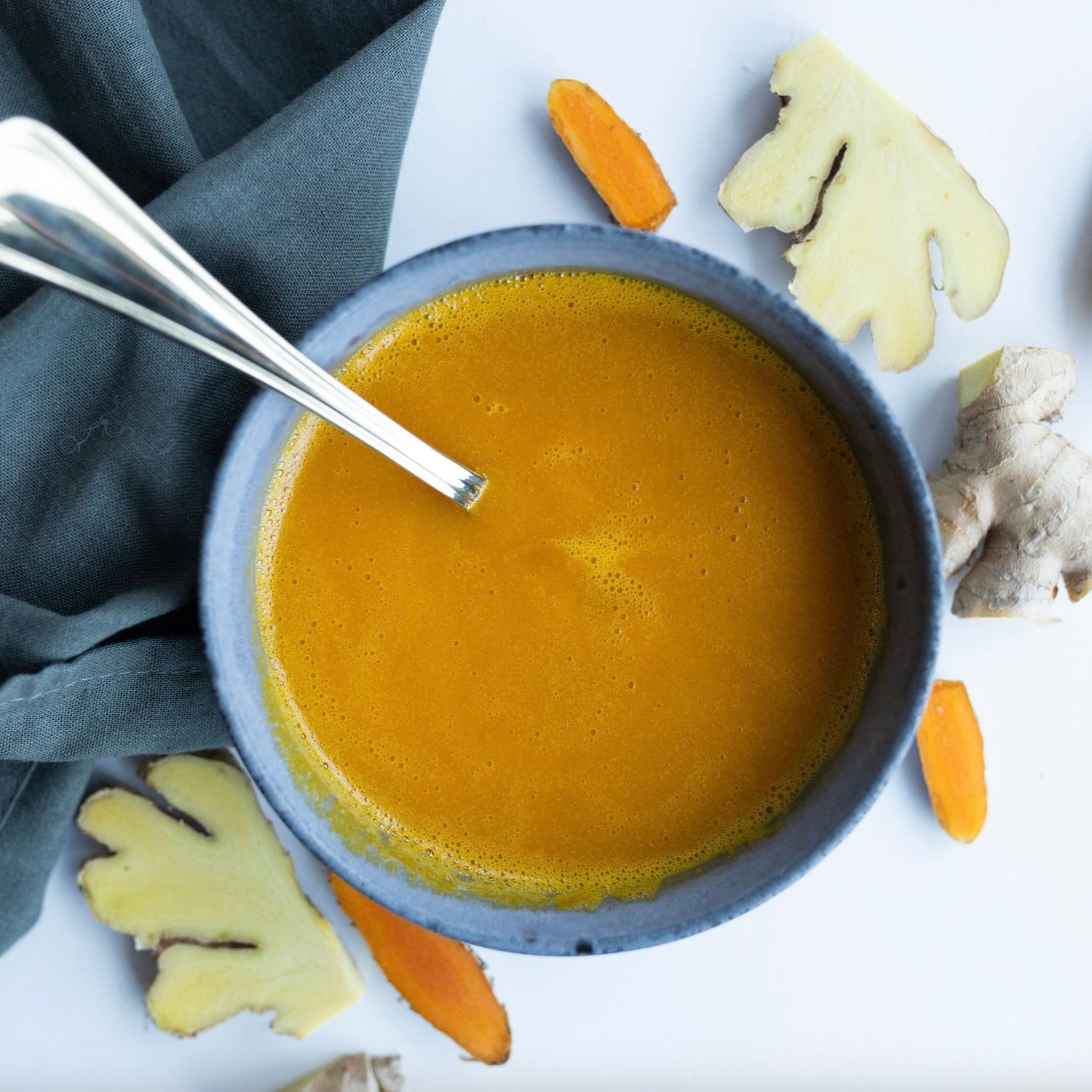 Solskinssuppe | Suppe med søde kartofler og ingefæ