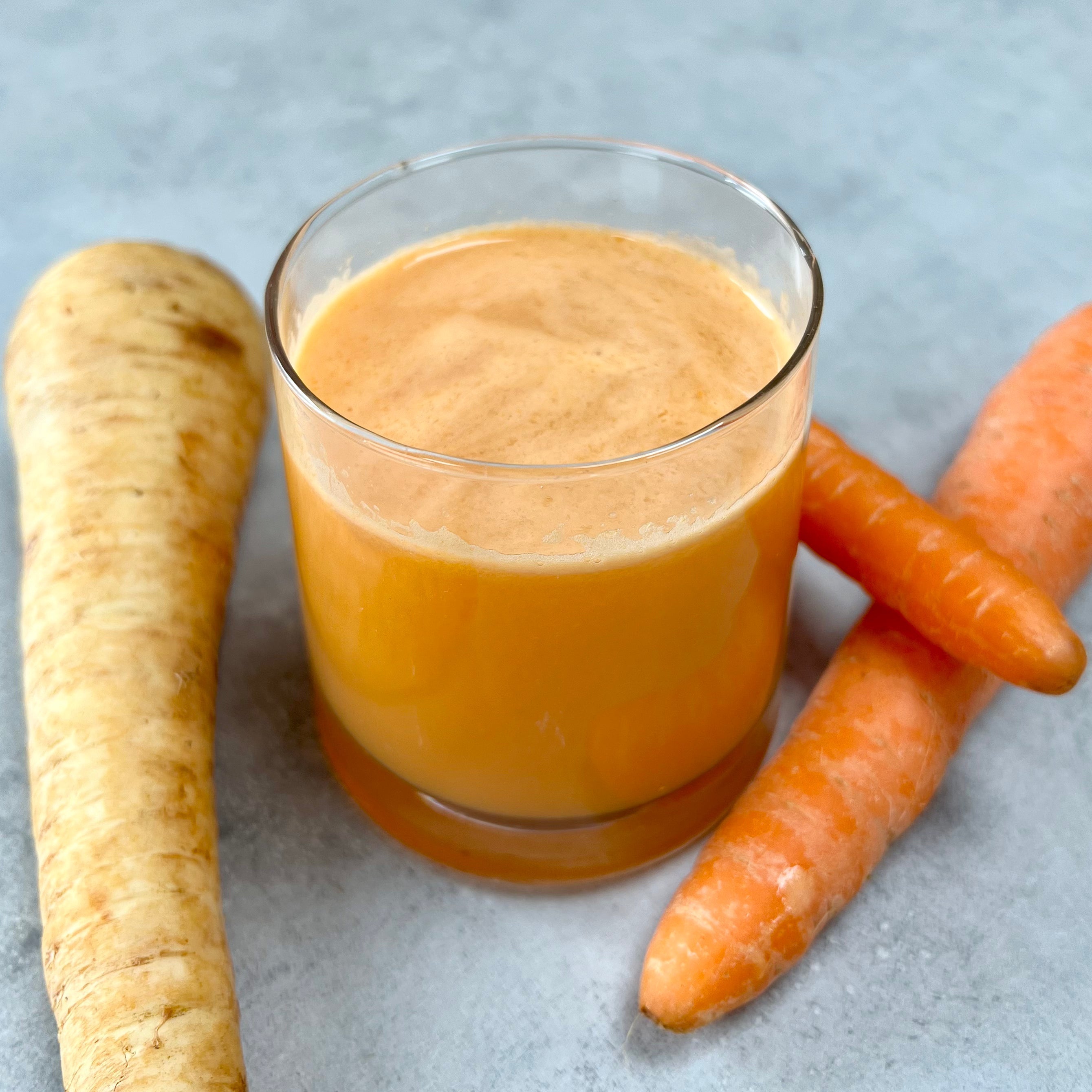 Back to the roots | Juice med gulerødder og pastinak