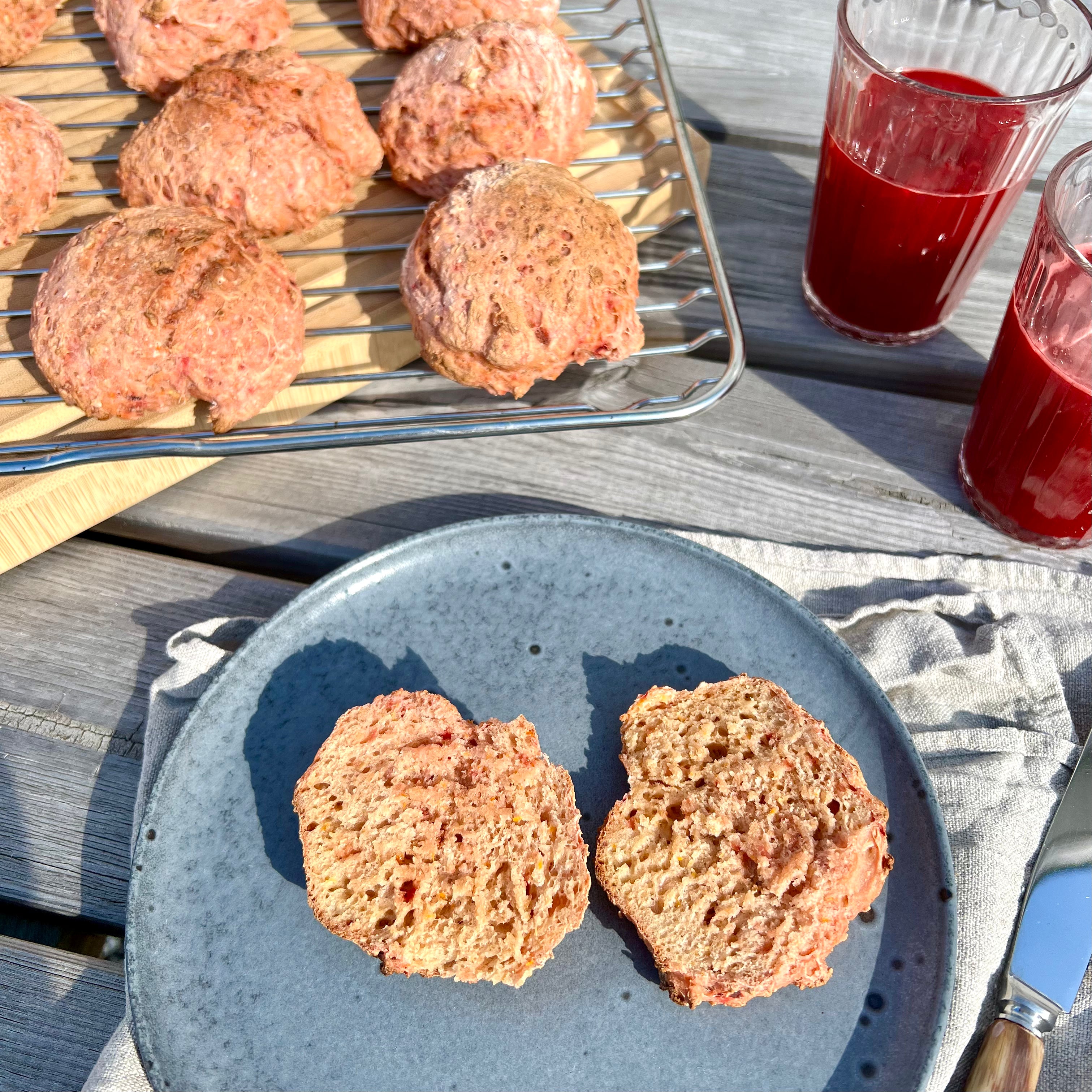 Boller ser rødt | Boller med pulp