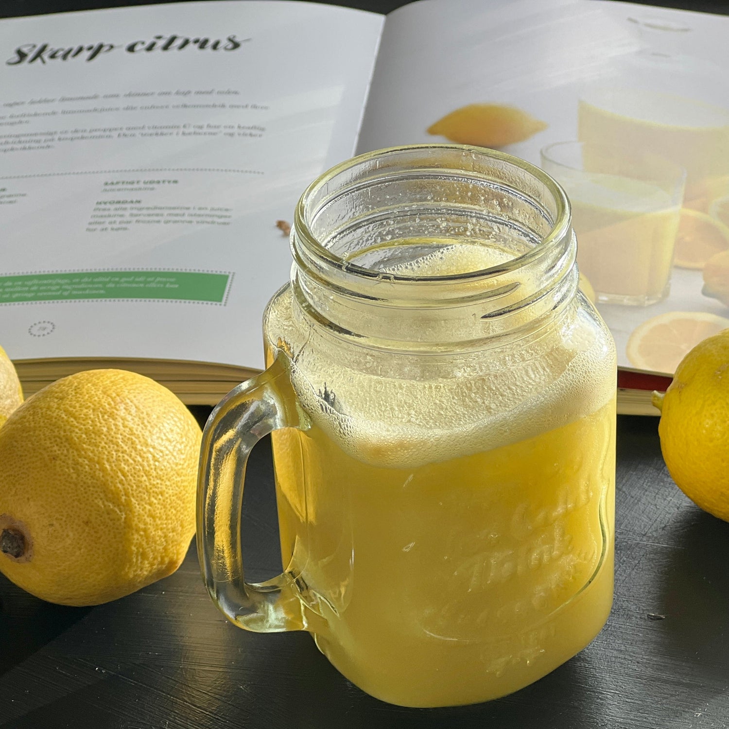 Opskrift på juice med citron