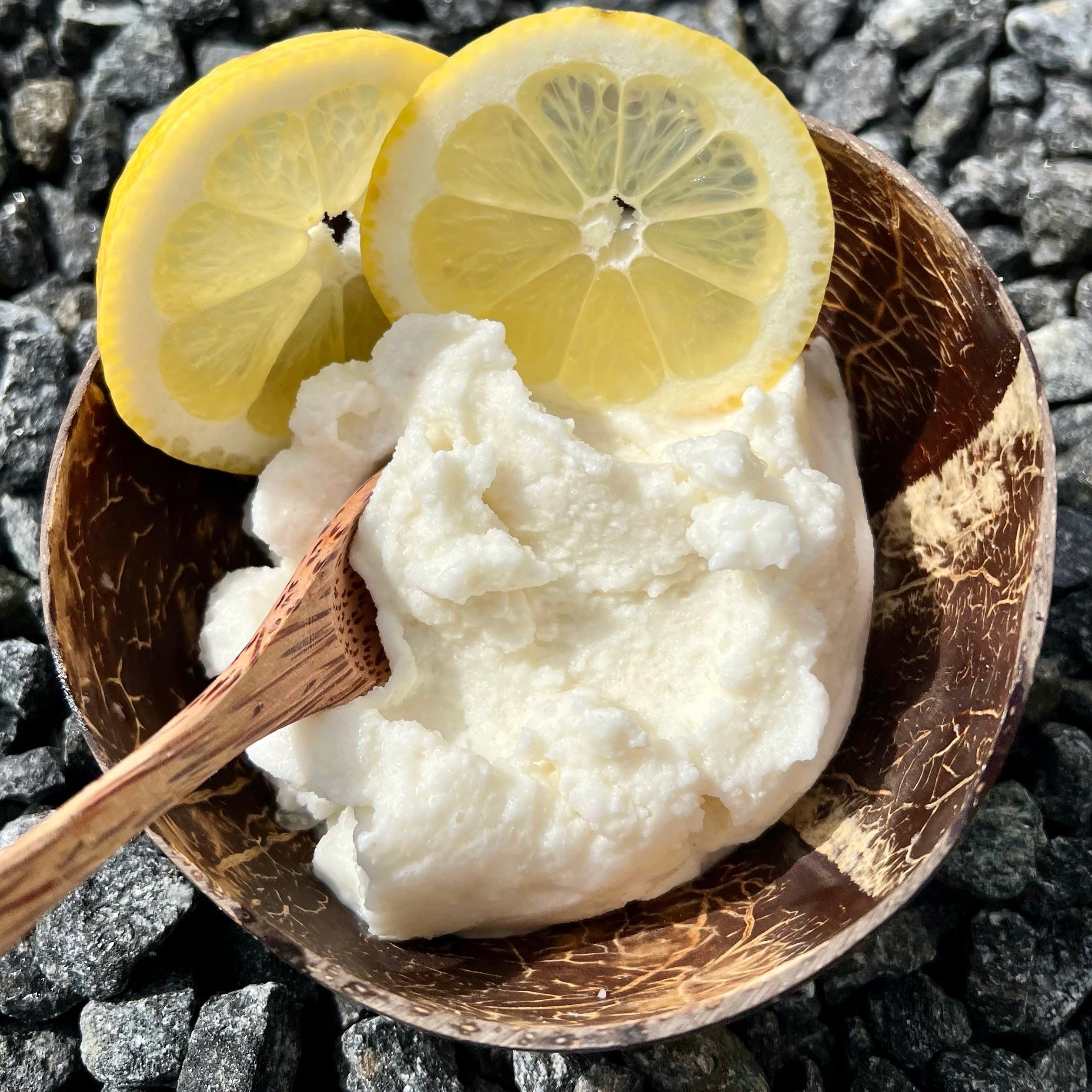 Citronis | Is med citron og kokos