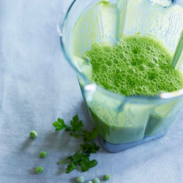 Persille og ærtesuppe | Suppe med grønne ærter og persille