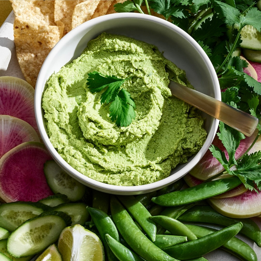 Edamame Guacamole | Guacamole med edamame bønner