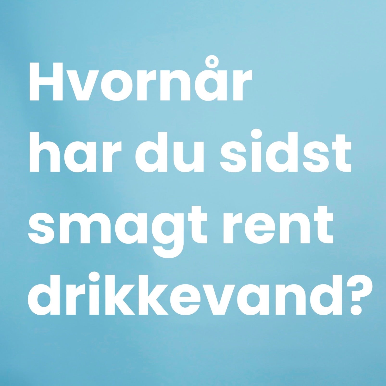 Hvordan renser man vandet? | Læs om drikkevand på High on Life