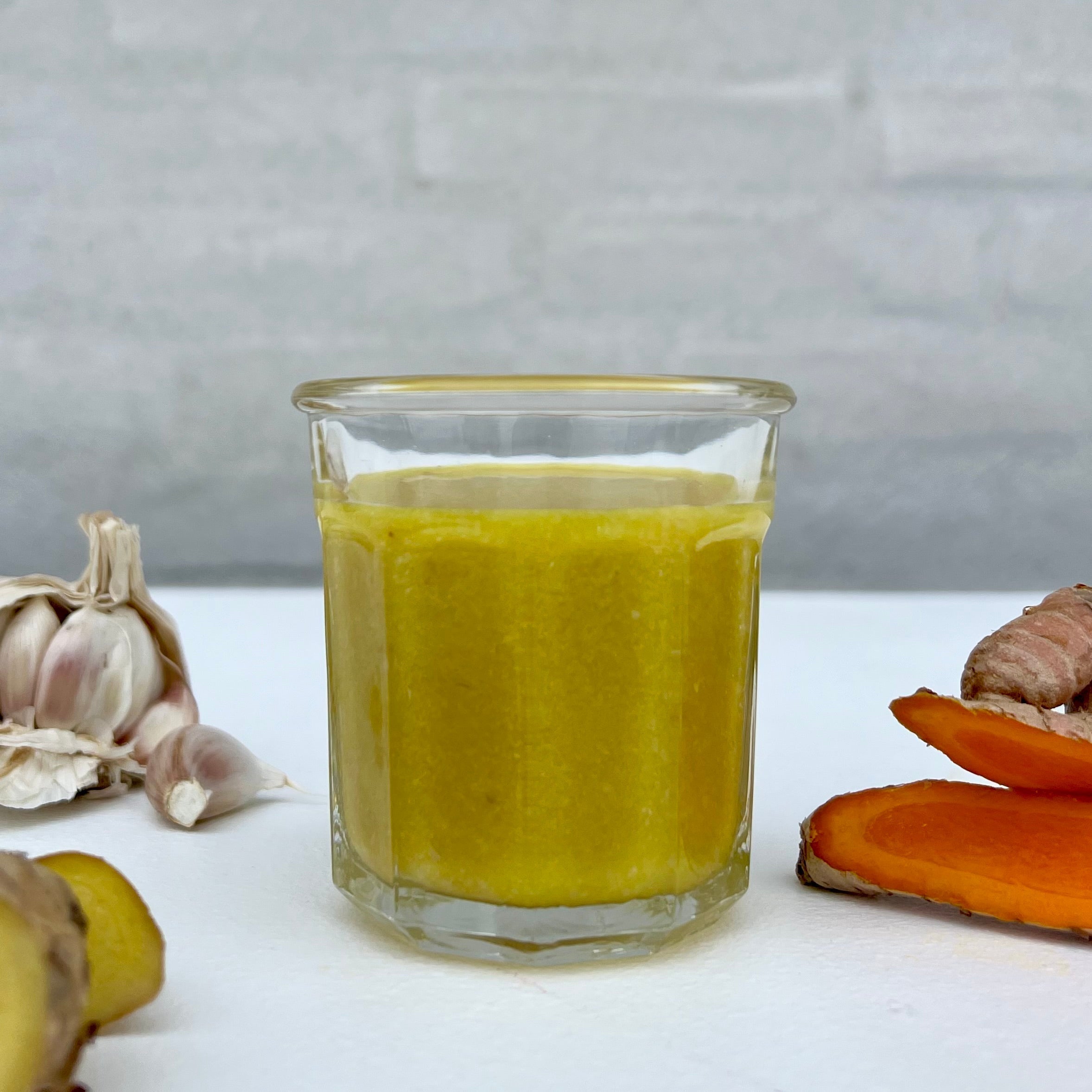 Salat dressing no. 1 | Dressing med ingefær og hvidløg