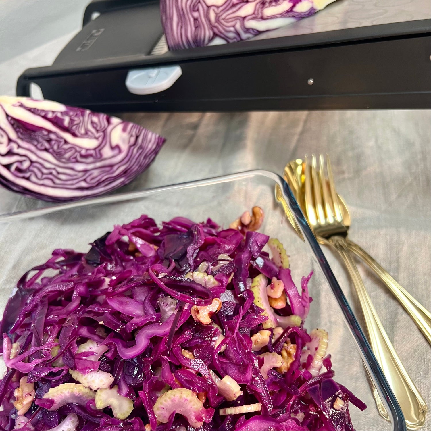 Peters knasende kolde rødkålssalat | Rødkålssalat