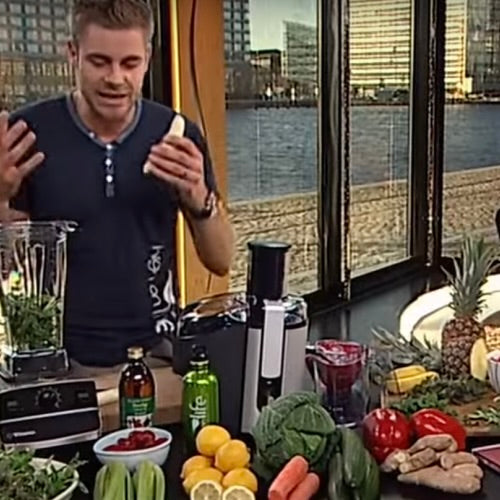 Ukrudt i juice i Go' morgen Danmark