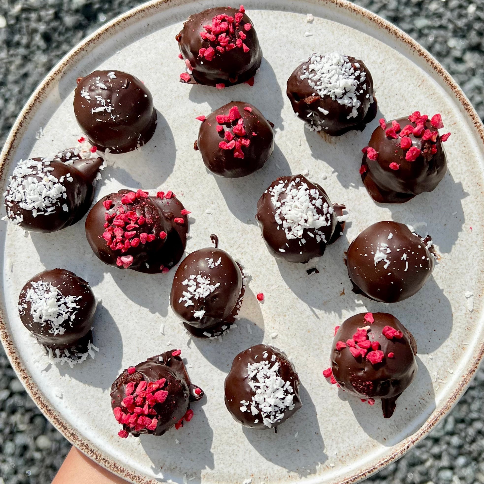 Kærlighedskugler | Raw kugler med dadler og mandler