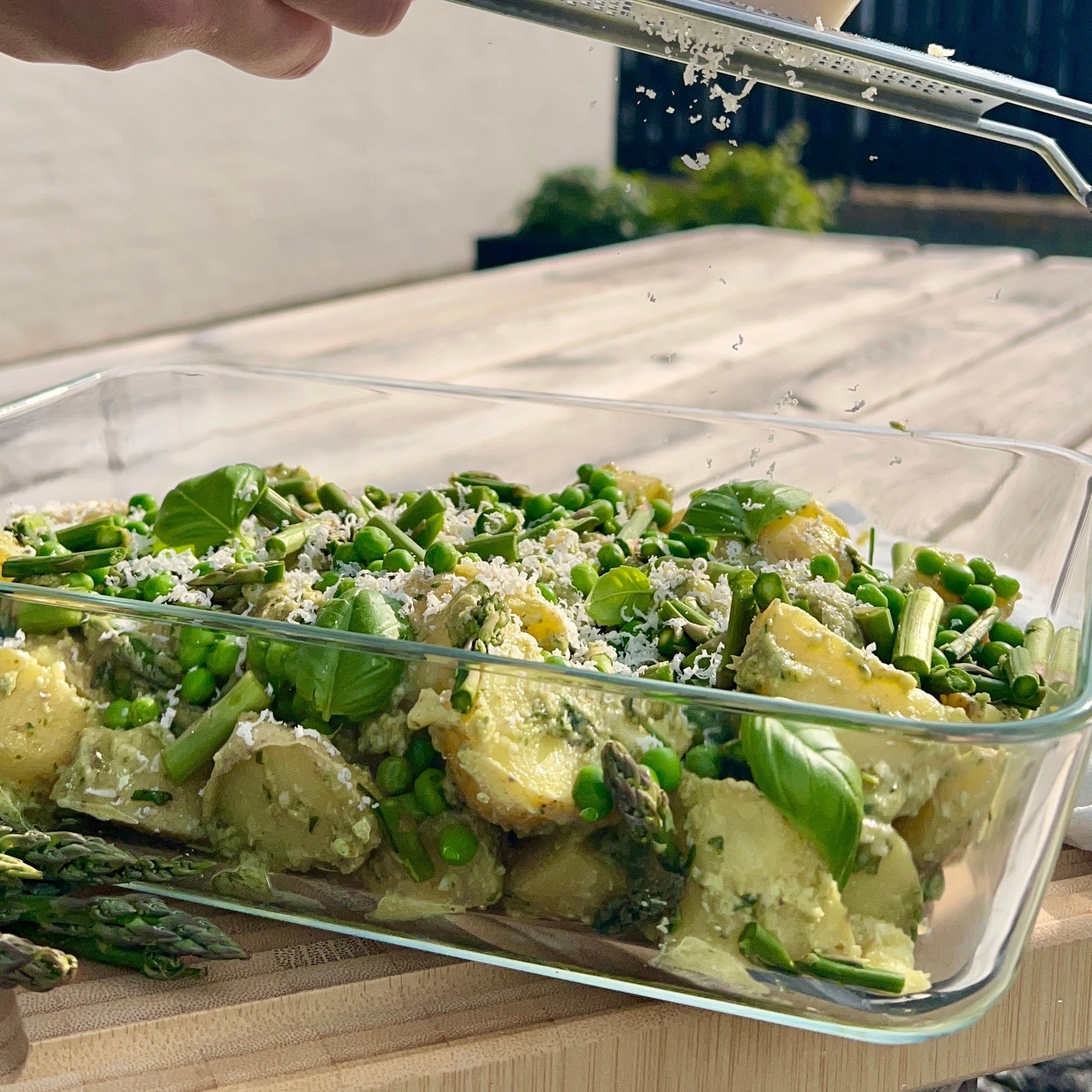 Kold kartoffelsalat med pesto | Kartoffelsalat med pesto