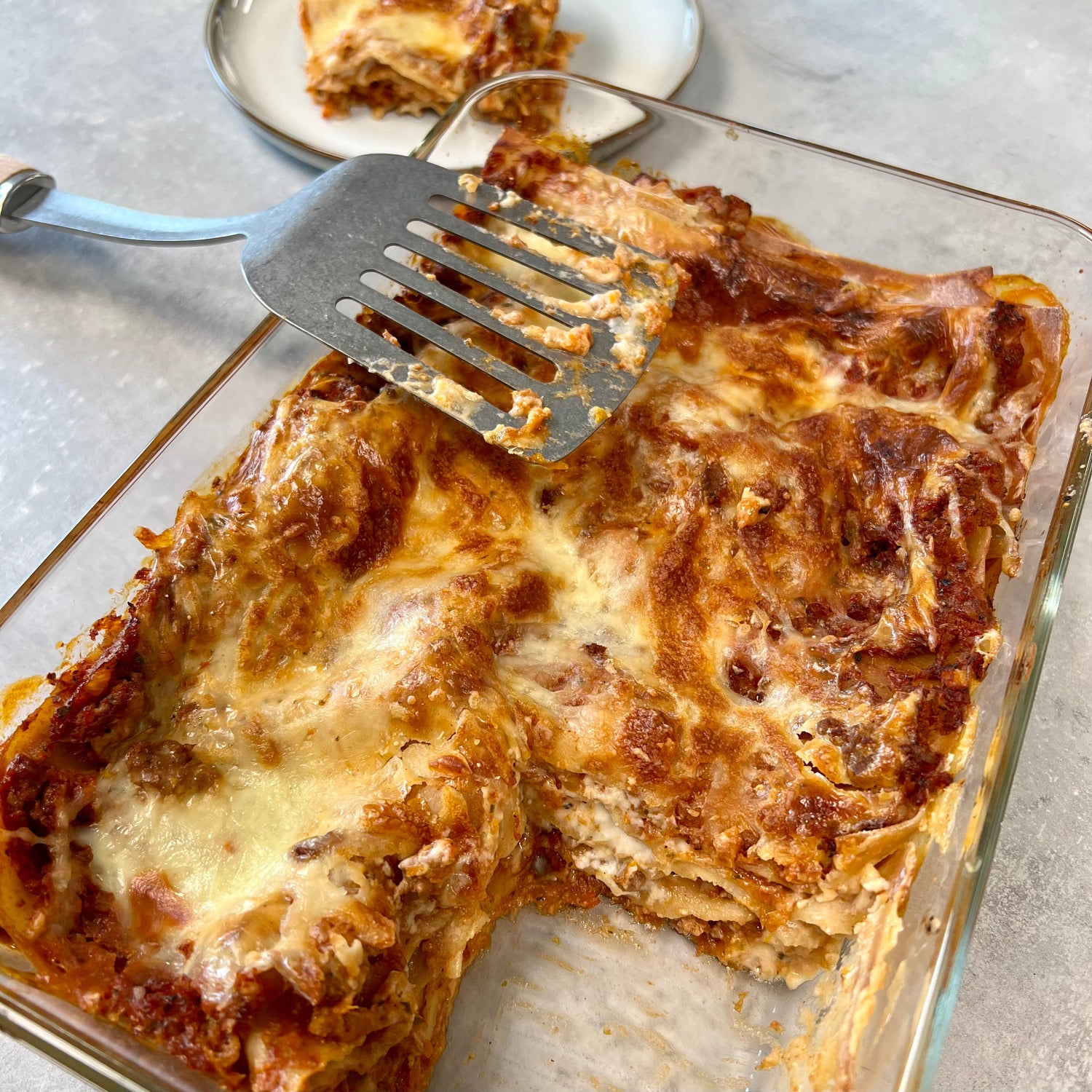 Lasagne - med juicepulp | Lasagne med gulerødder, squash og selleri