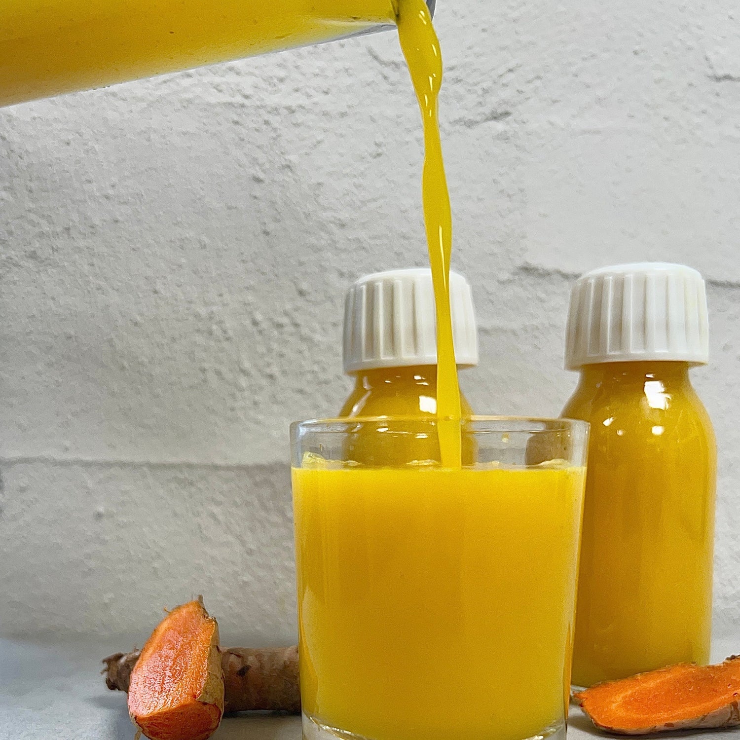 Påske Shot | Shot med ingefær og gurkemeje