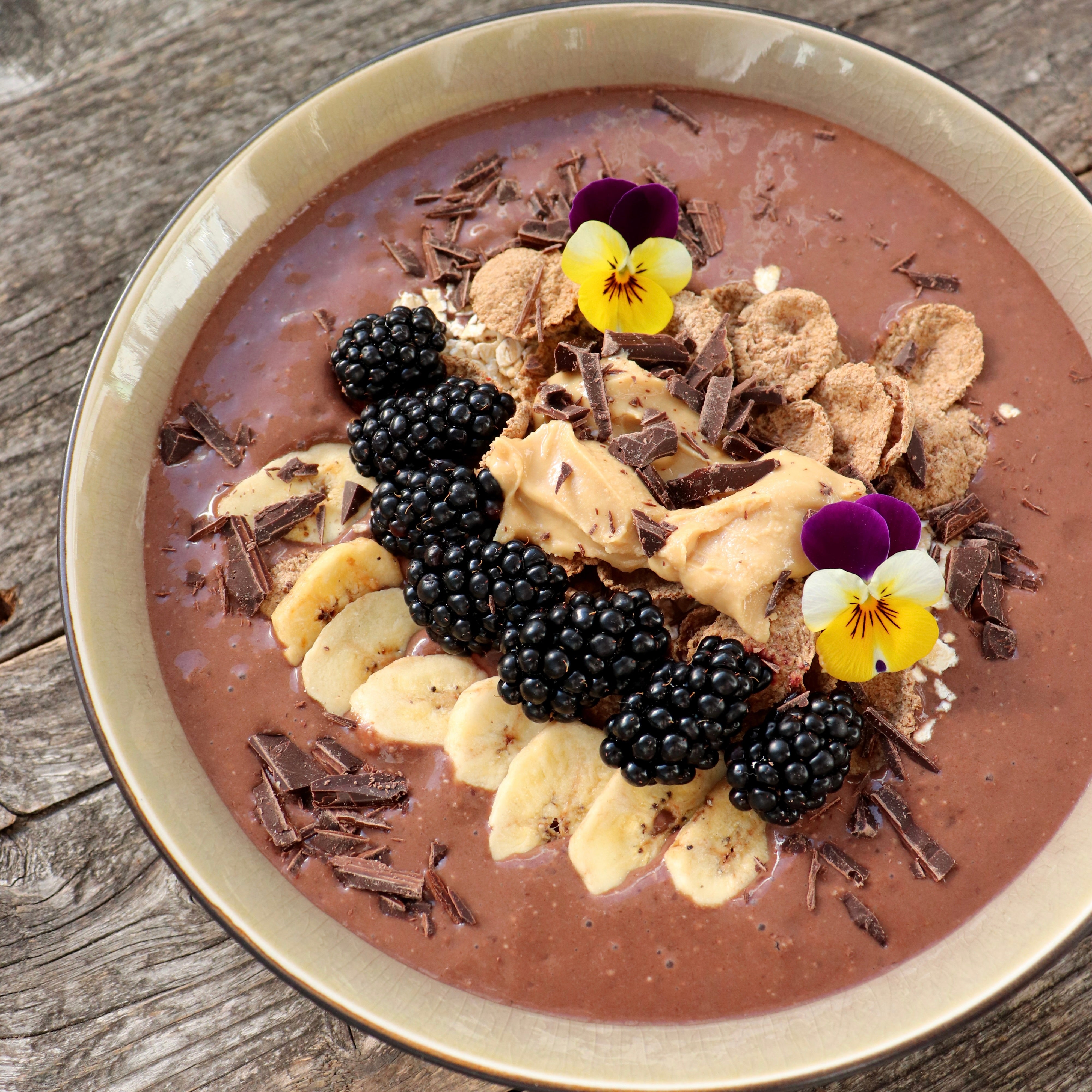 Kakaosmoothie med bønner | Smoothie med kakao og sorte bønner