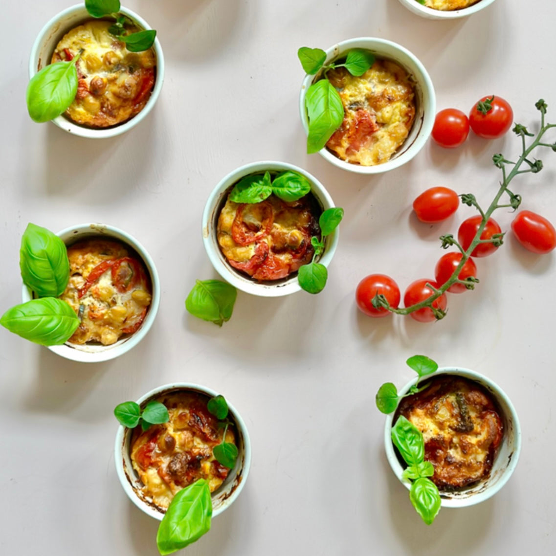 Kikærte cups | Æg en cocotte med kikærter