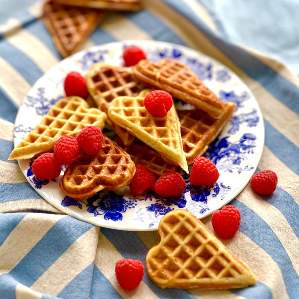 Menopause vafler | Vafler med kikærter