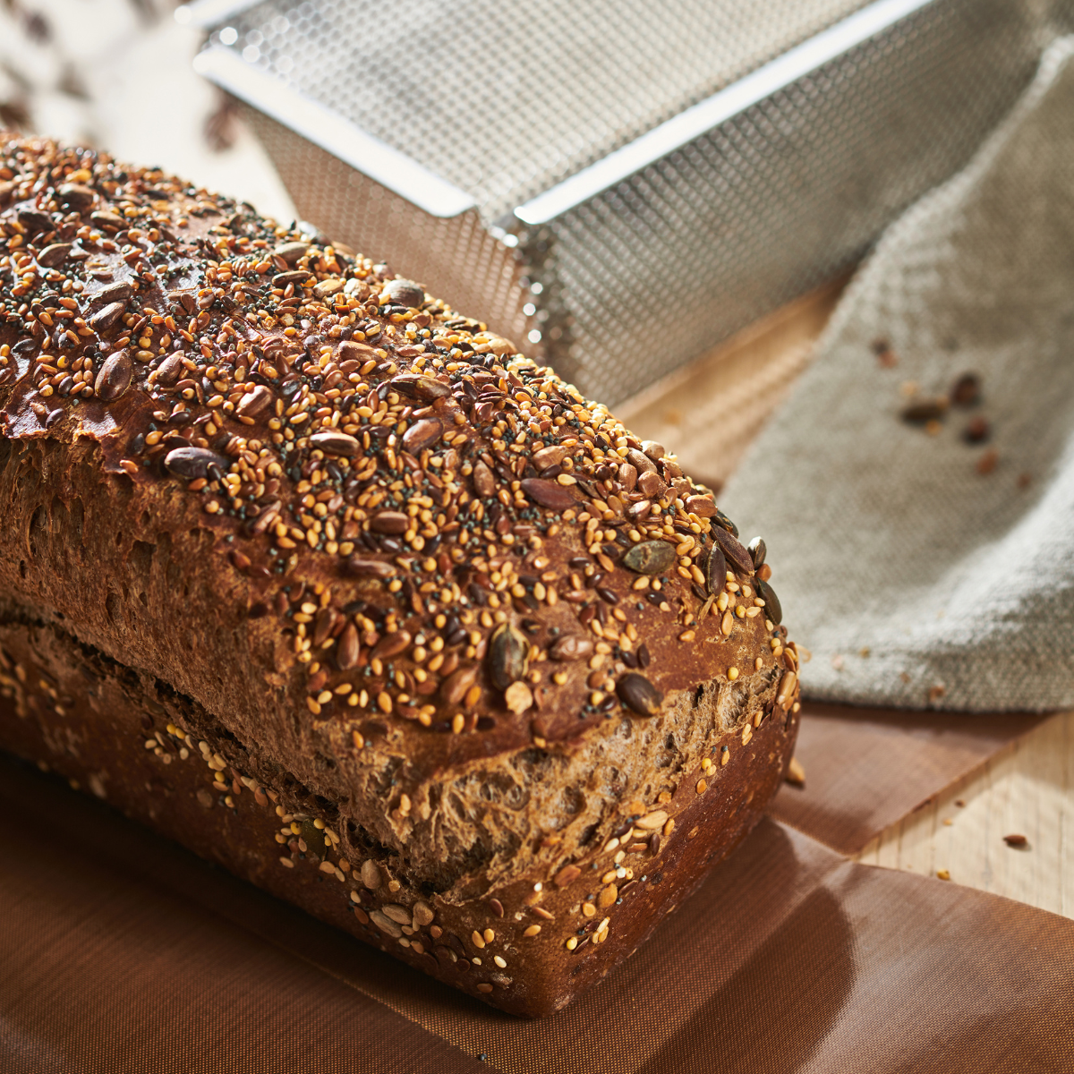 De Buyer Perforeret rugbrødsform, 26 cm