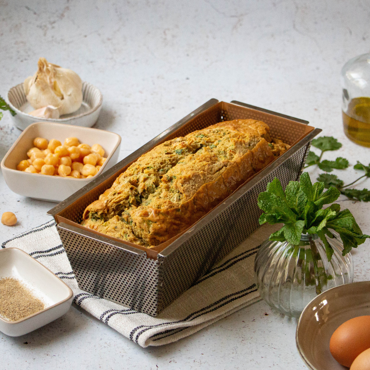 De Buyer Perforeret rugbrødsform, 26 cm