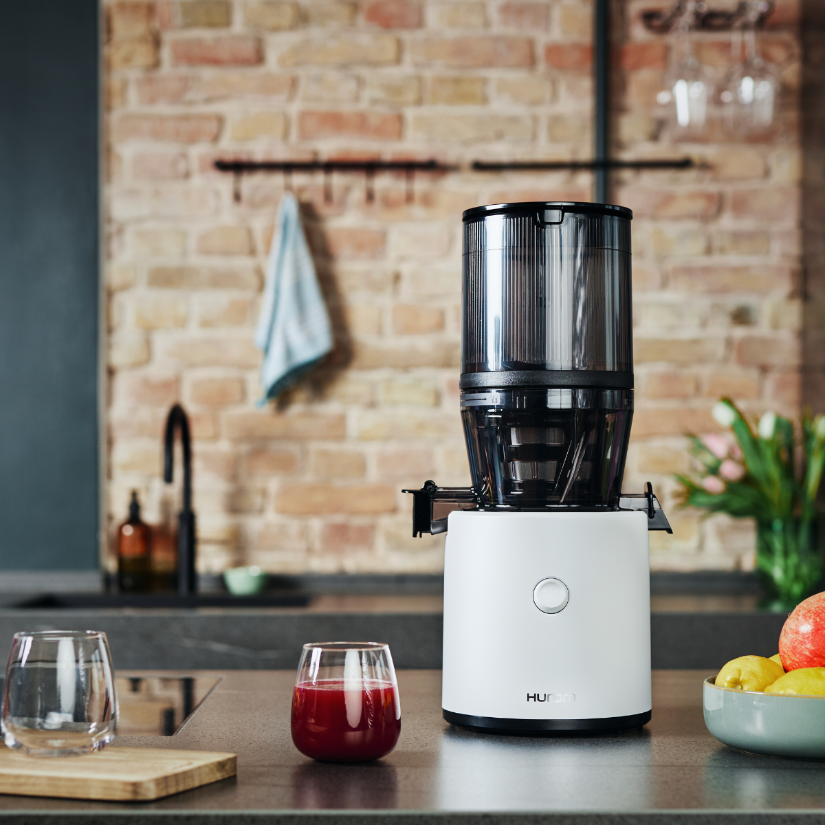 Hurom H320N inkl. Juice Kit, Hvid