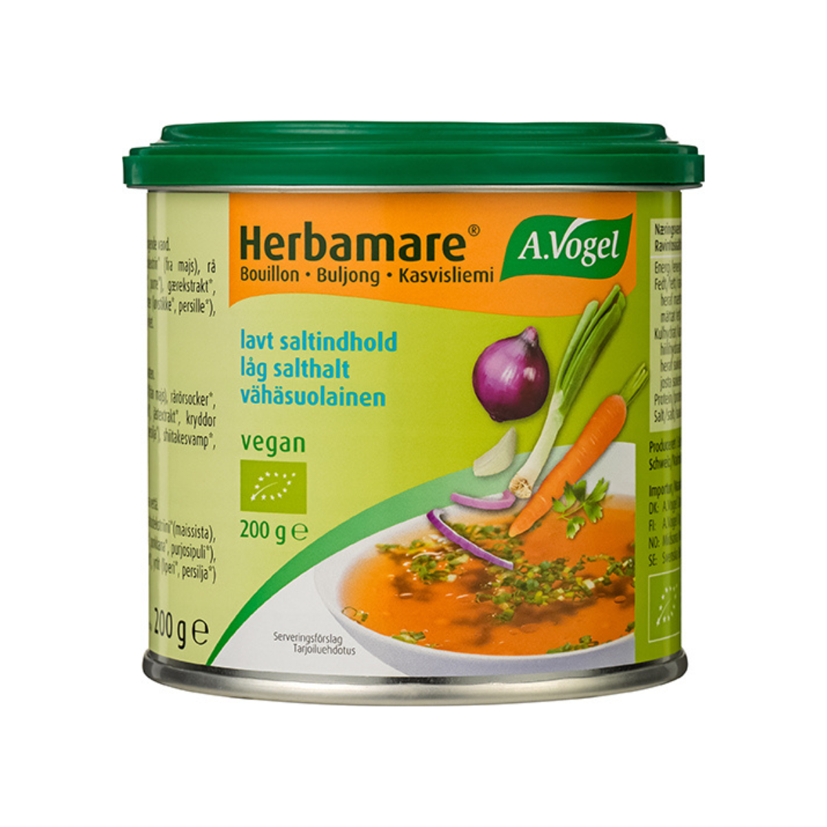 A.Vogel Herbamare ØKO Bouillon Lavt Saltindhold 200 g