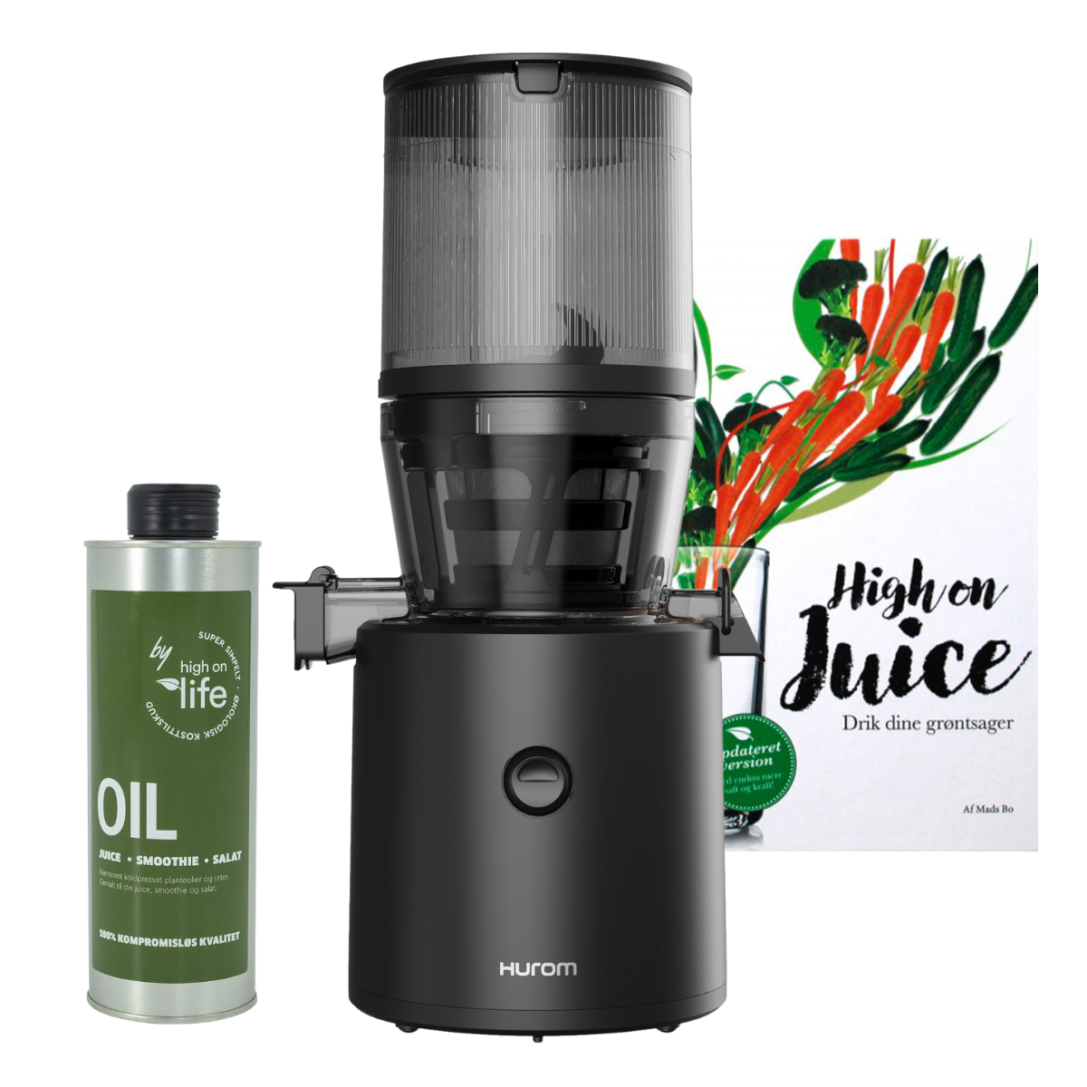Hurom H320N inkl. Juice Kit, Sort