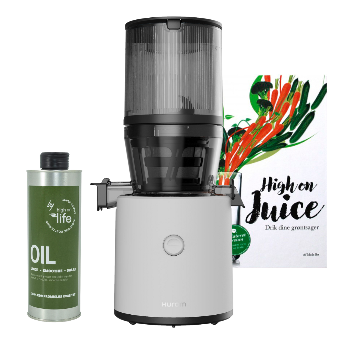 Hurom H320N inkl. Juice Kit, Hvid