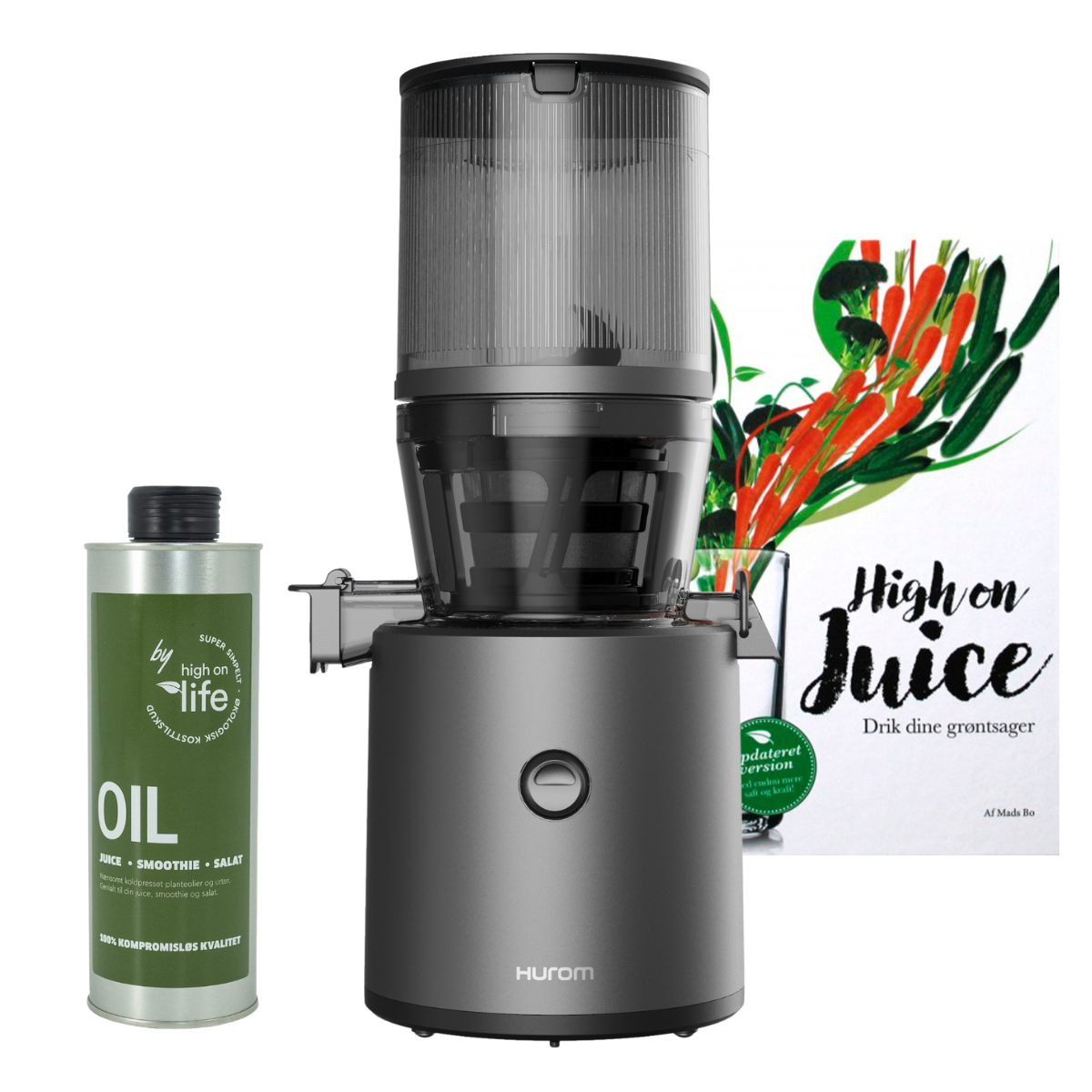 Hurom H320N inkl. Juice Kit, Grå