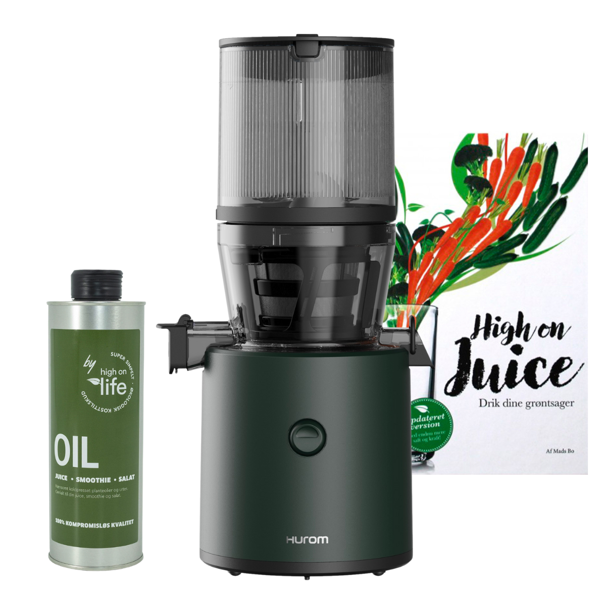 Hurom H320N inkl. Juice Kit, Grøn