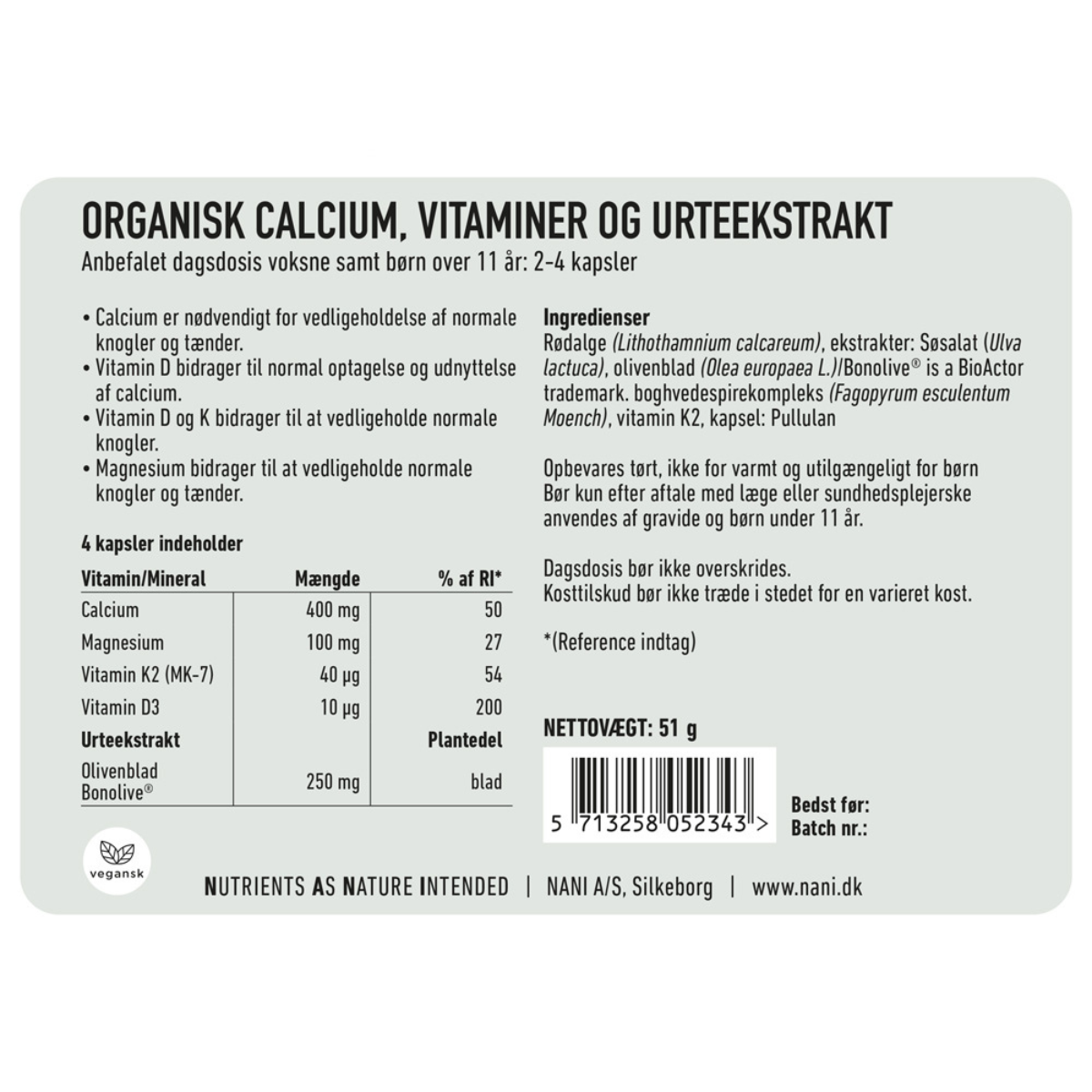 Nani Knogler, 90 stk.