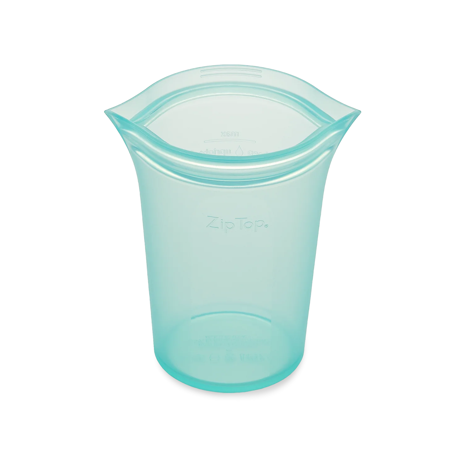 Zip Top Stor Kop, Blågrøn