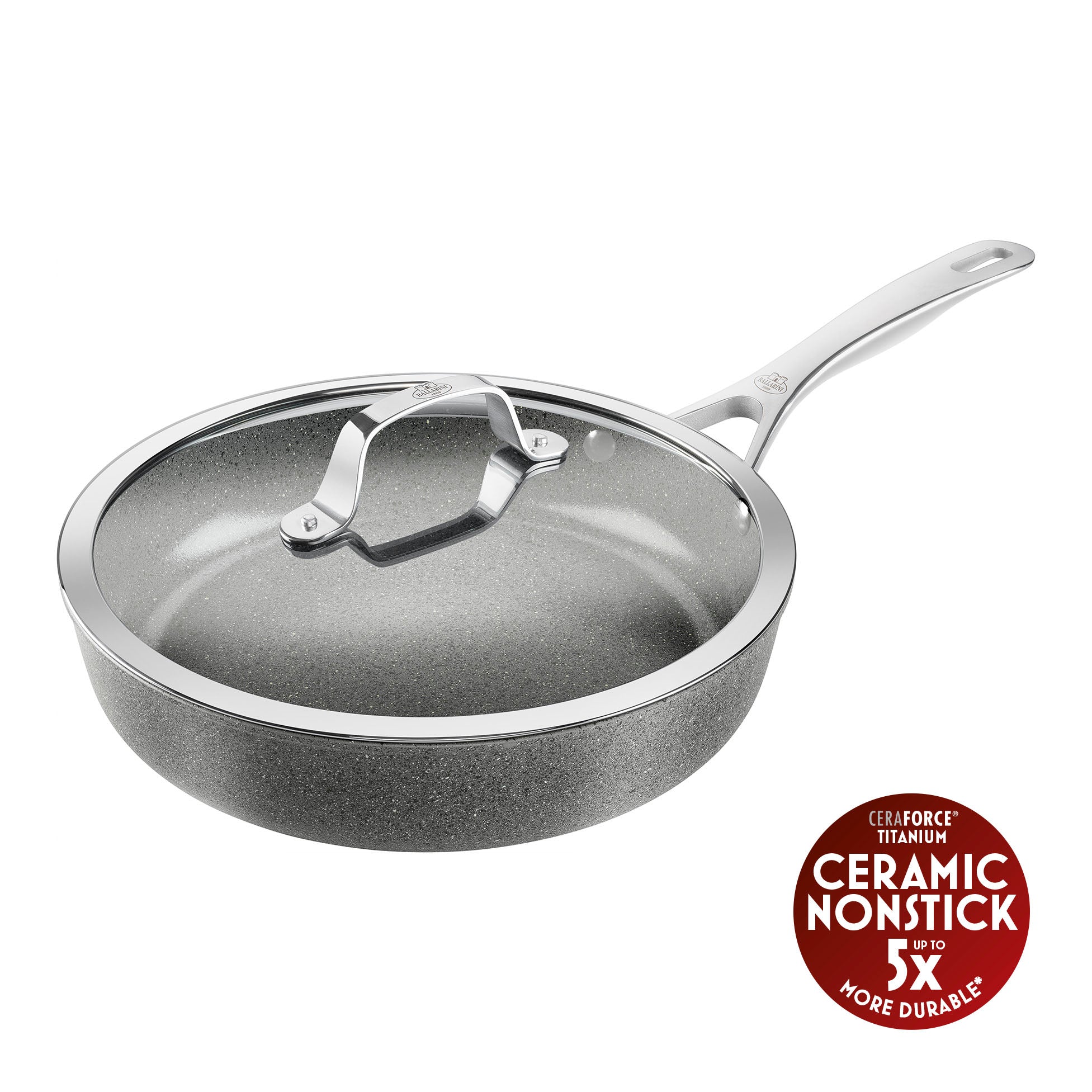 Zwilling Ballarini Salina Keramisk Sautepande med låg, 28 cm