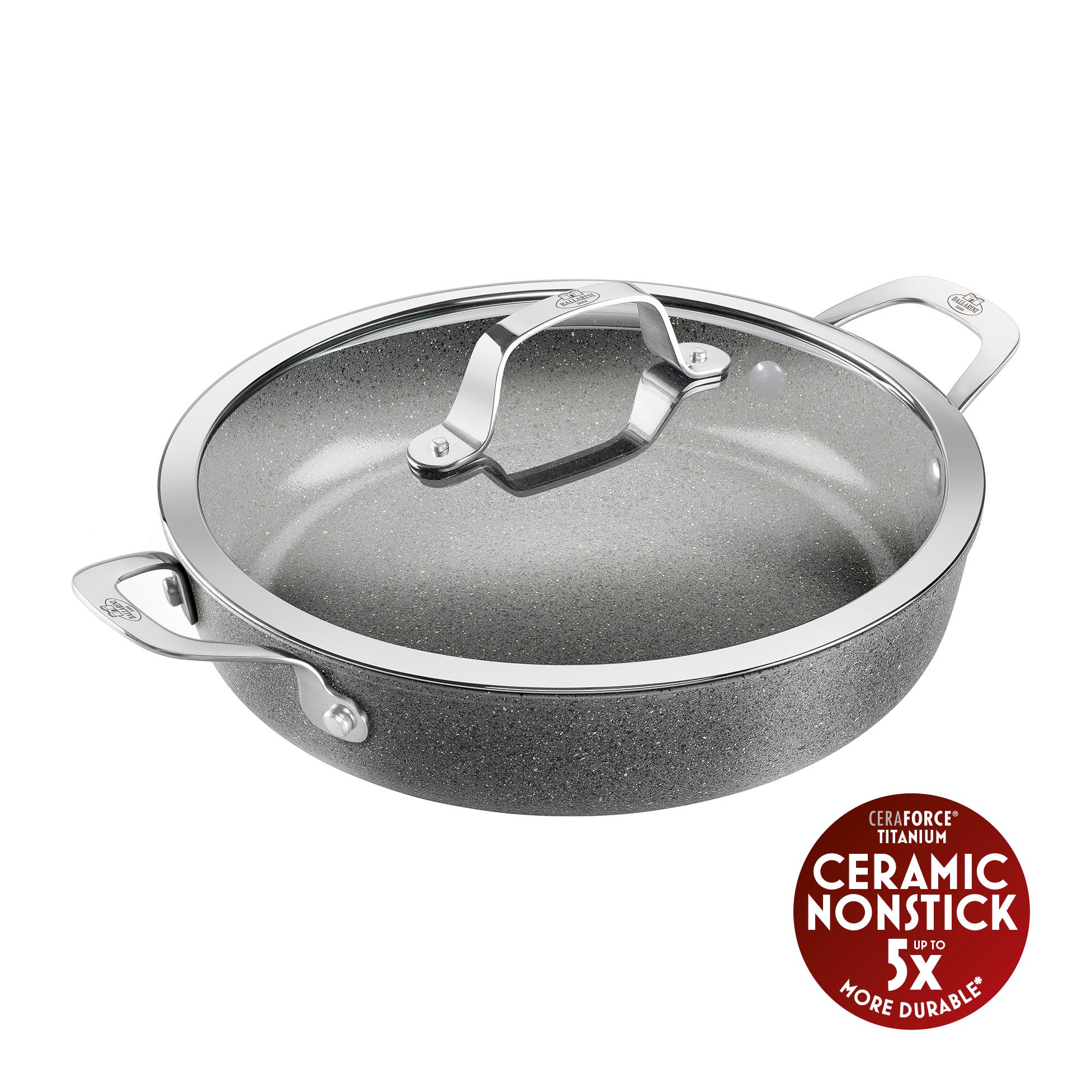 Zwilling Ballarini Salina Keramisk Serveringspande med låg, 28 cm