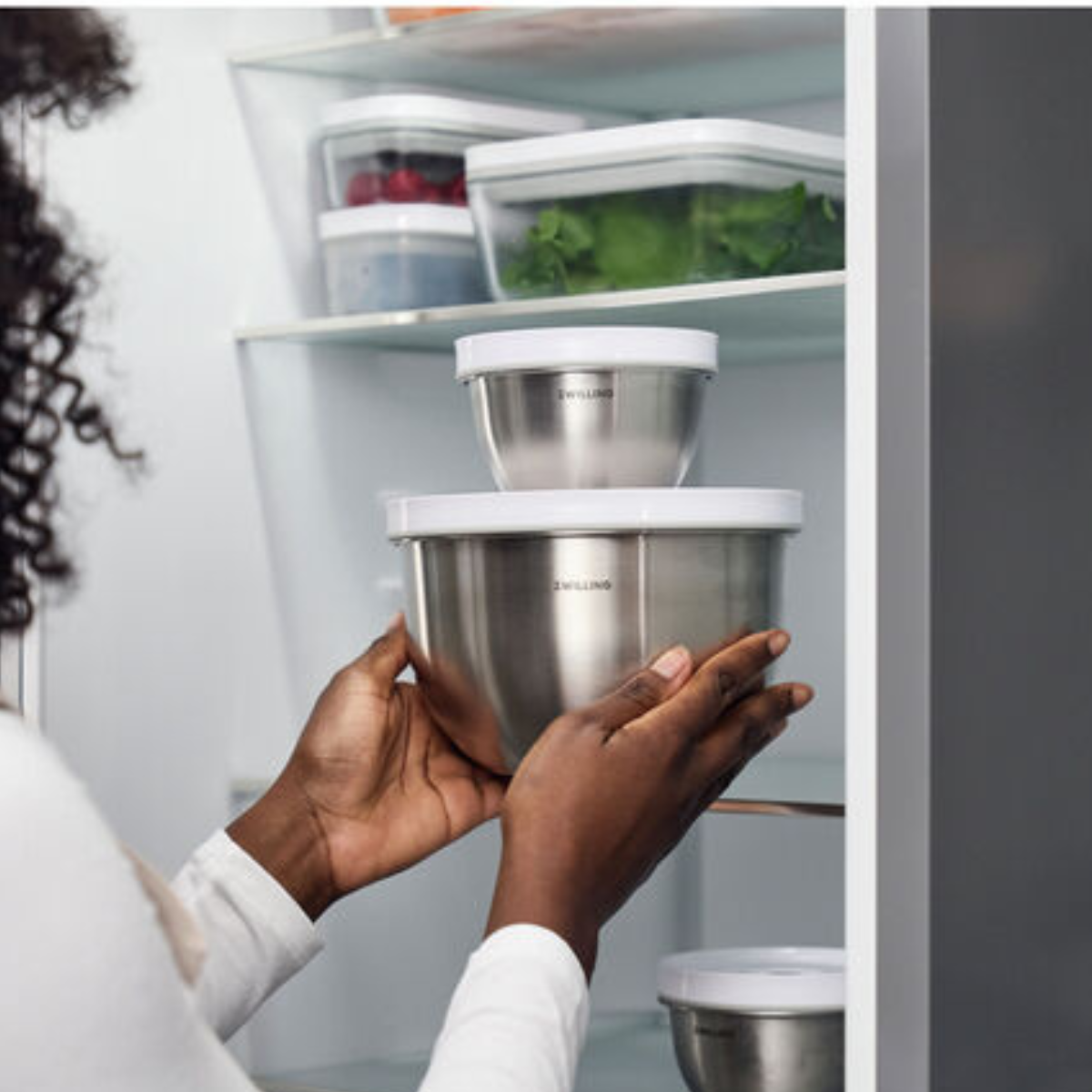 Zwilling Vakuumskål Stål, Medium