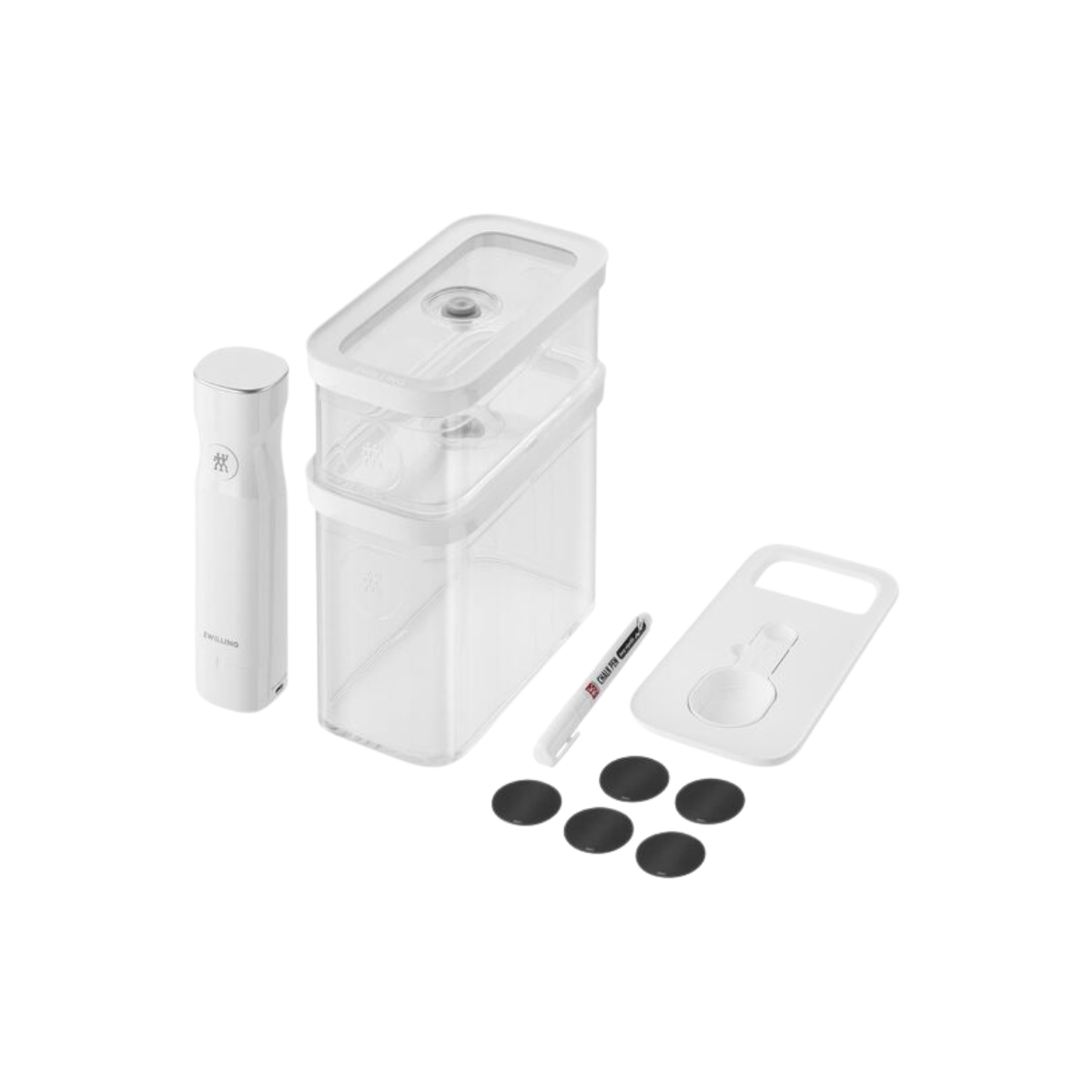 Zwilling CUBE Opbevaringssæt, Medium, 5 dele