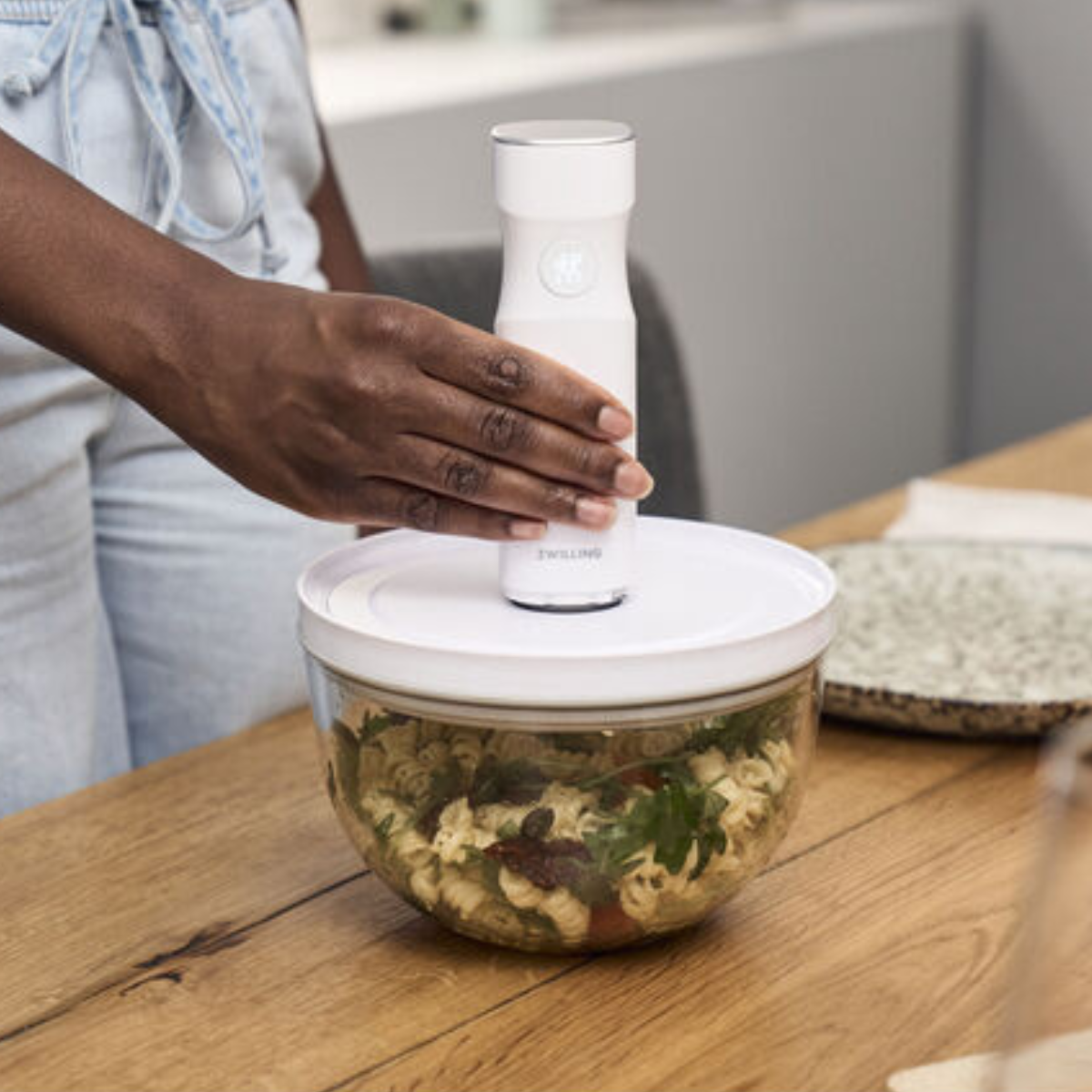 Zwilling Vakuumskål Glas, Medium
