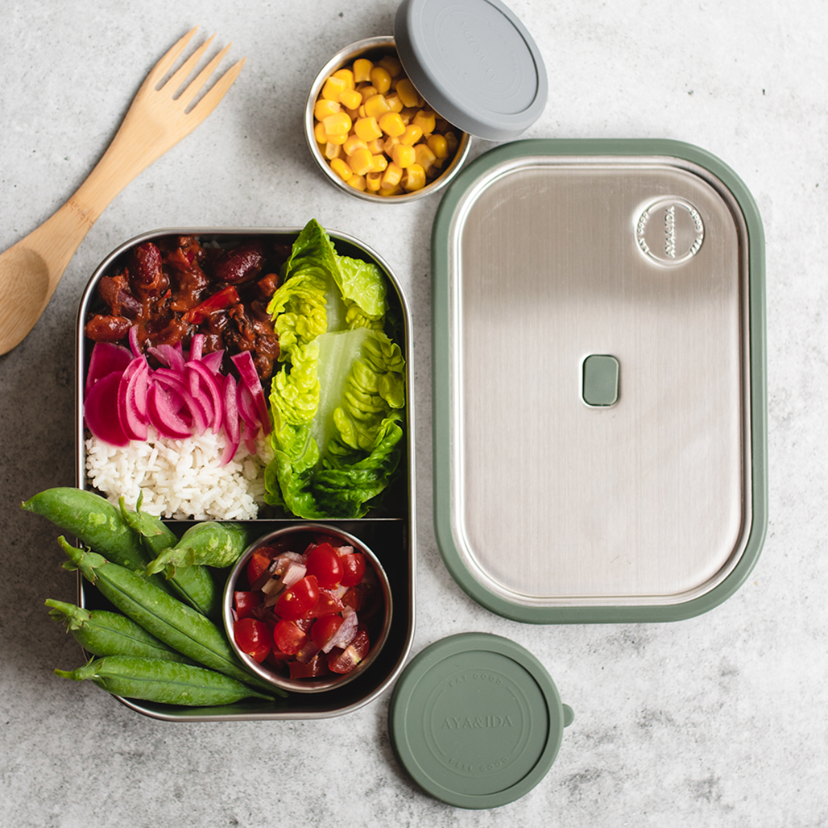 AYA&IDA Madkasse, Grøn