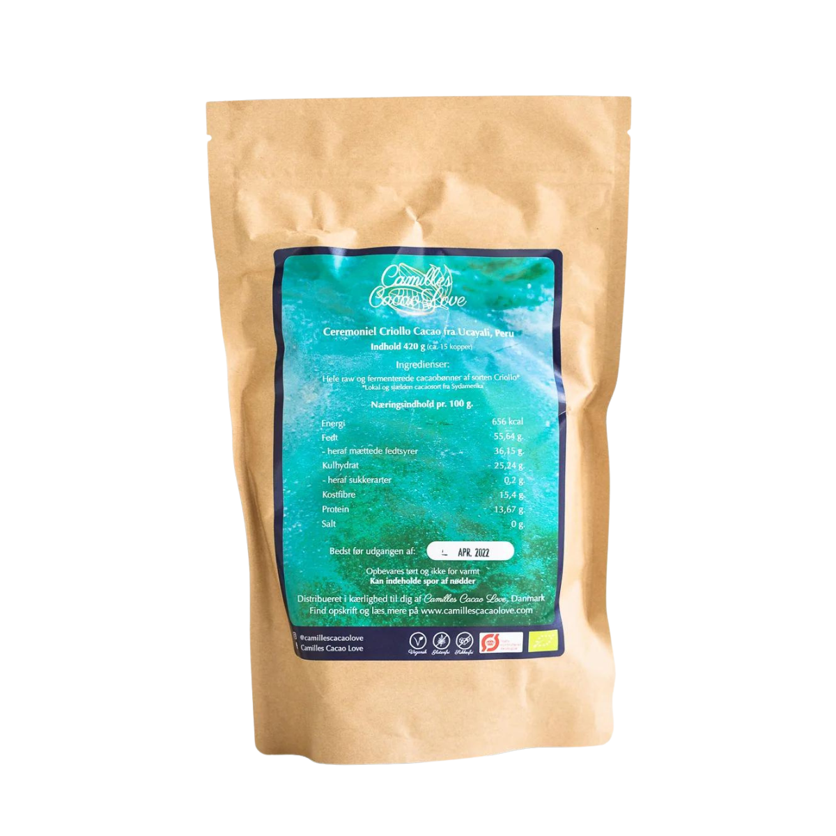 Camilles Cacao Love Ceremoniel Cacao, 100 g