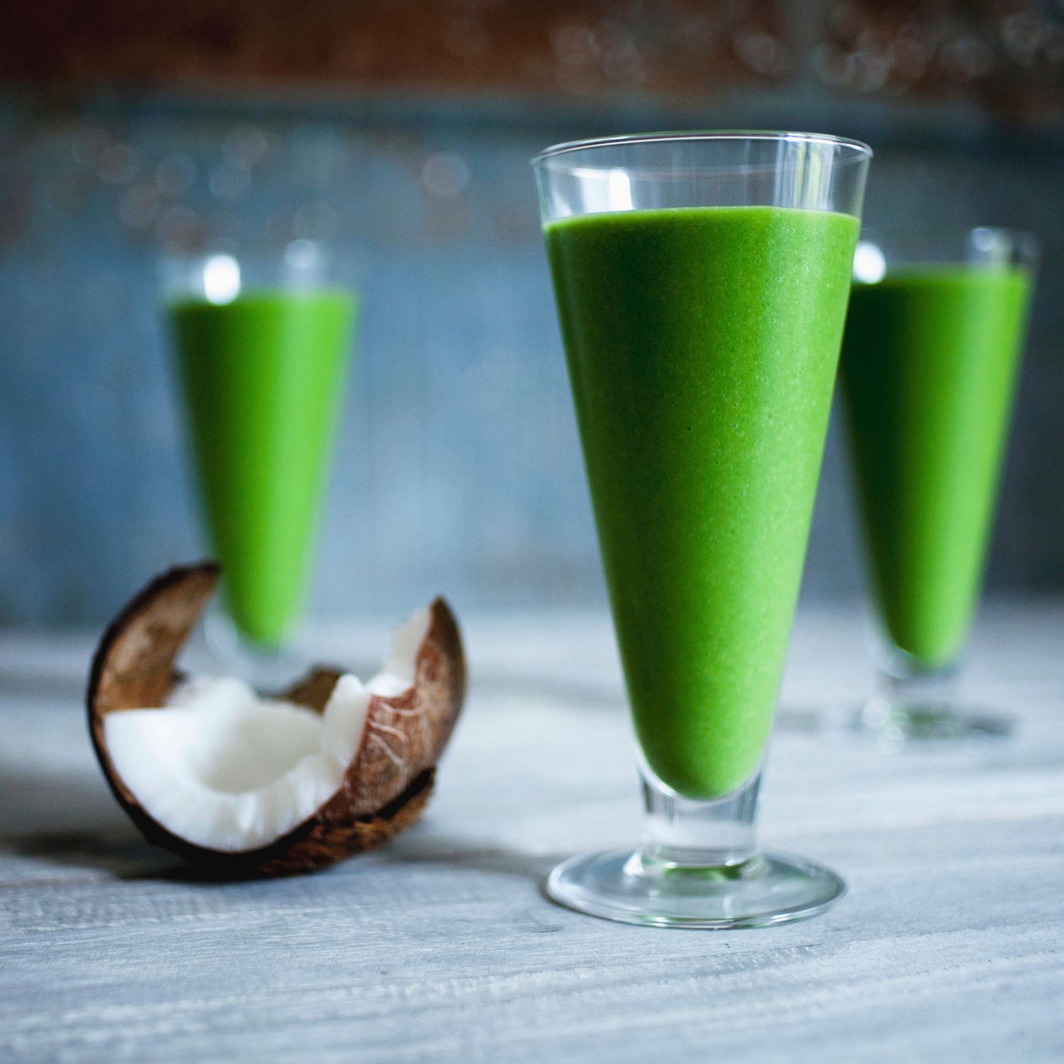 Green-a-Colada | Smoothie med brændenælder og mynte