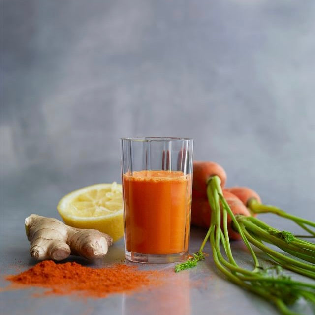 IL' TEMPO GIGANTE SHOT | Juice shot med gulerødder, ingefær og cayennepeber