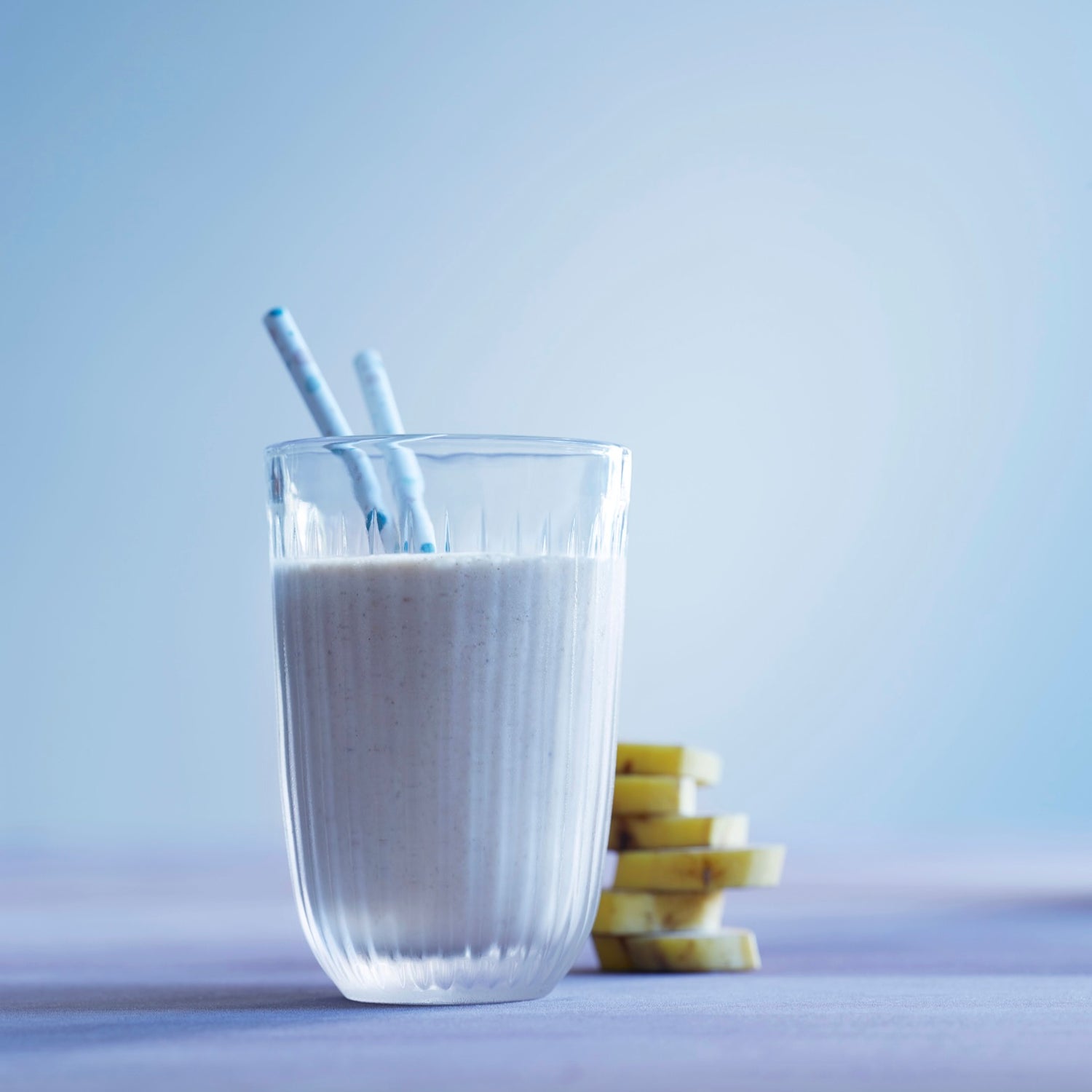 Banan shake | Banan milkshake med plantemælk