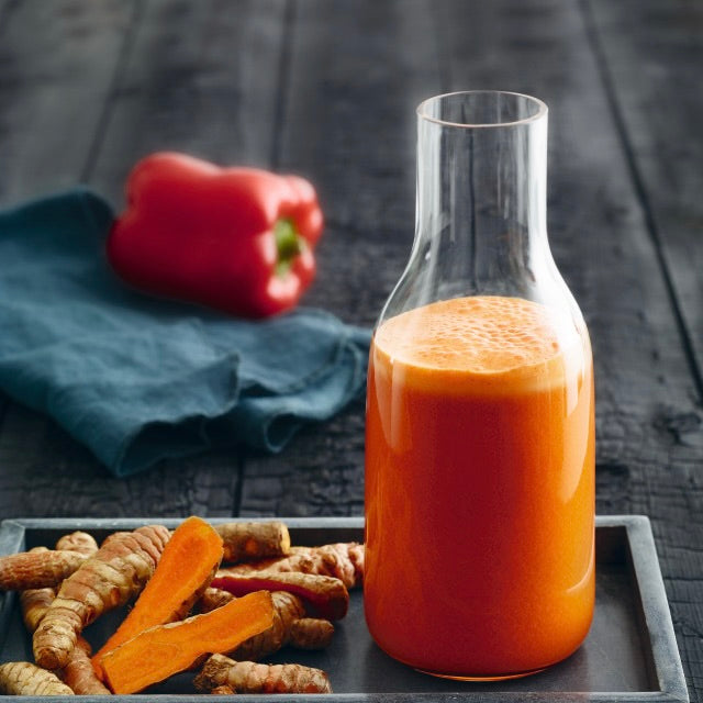 CARROT CLASSIC MED UDRYKNING | Juice med gulerødder og gurkemeje