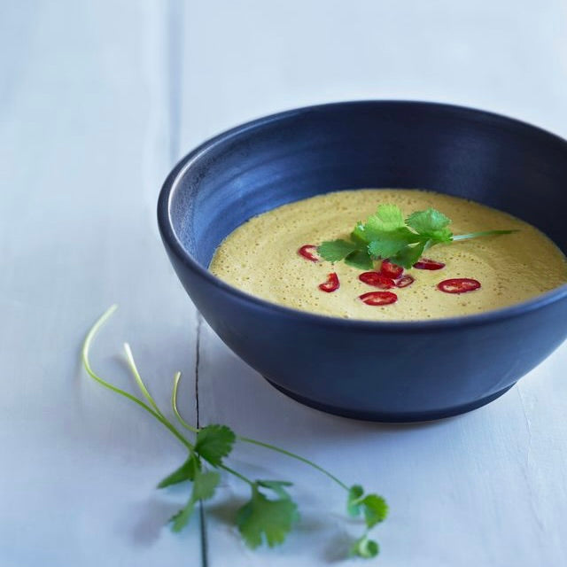 Spizy Thai suppe | Suppe med ingefær, chili og koriander