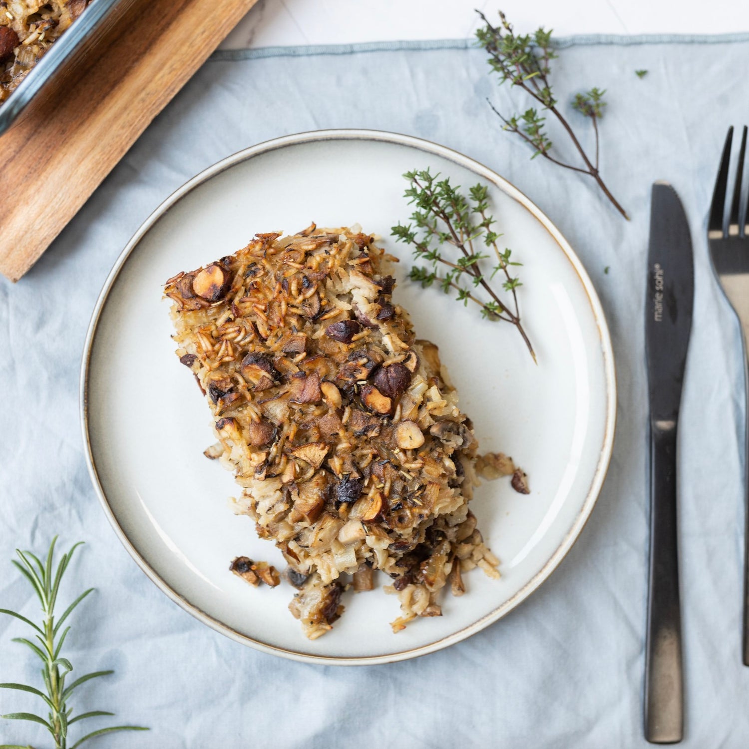 Vegansk svampe- og nøddepostej | Vegansk postej med svampe og nødder