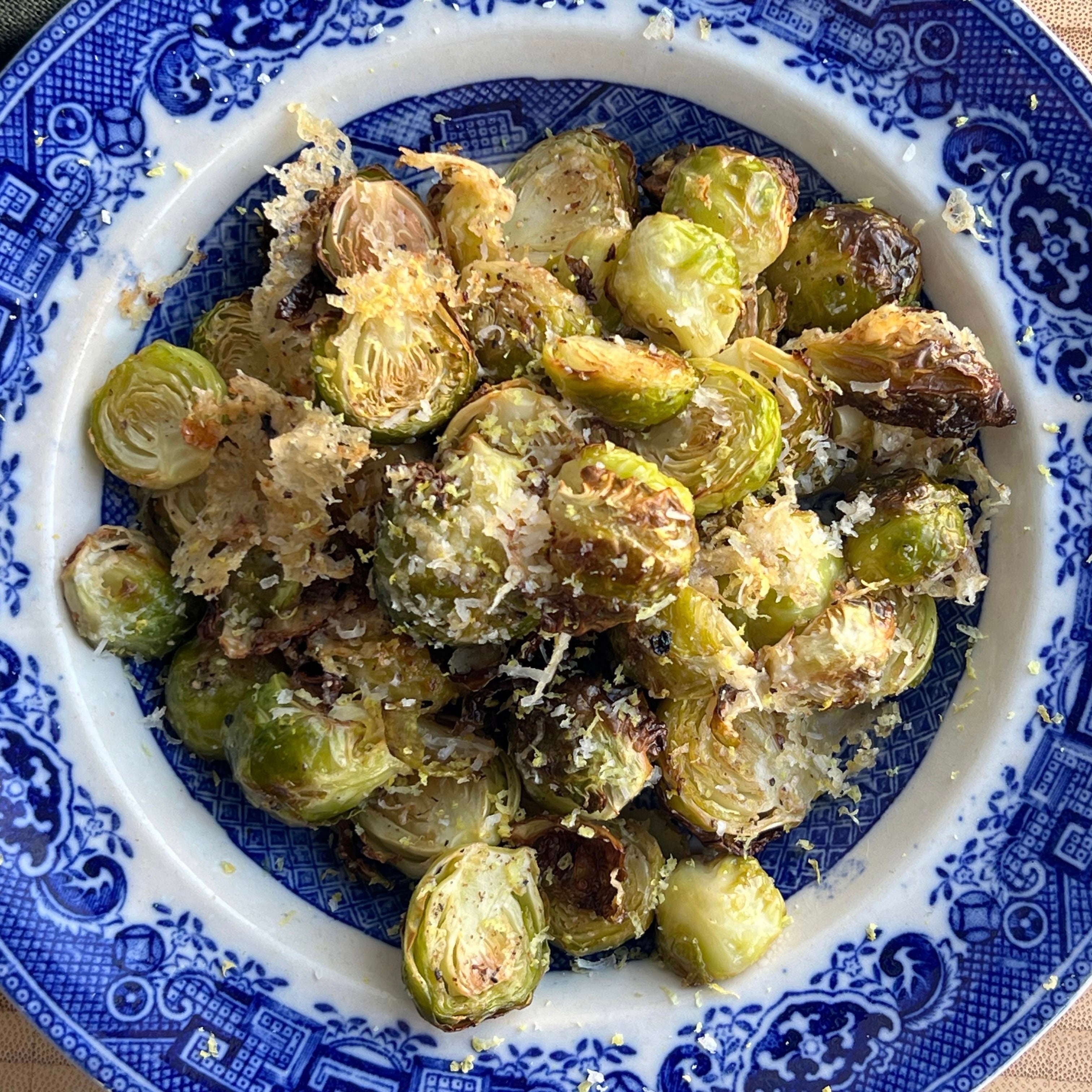 Bagt rosenkål med parmesan | Bagt rosenkål med parmesan og citron