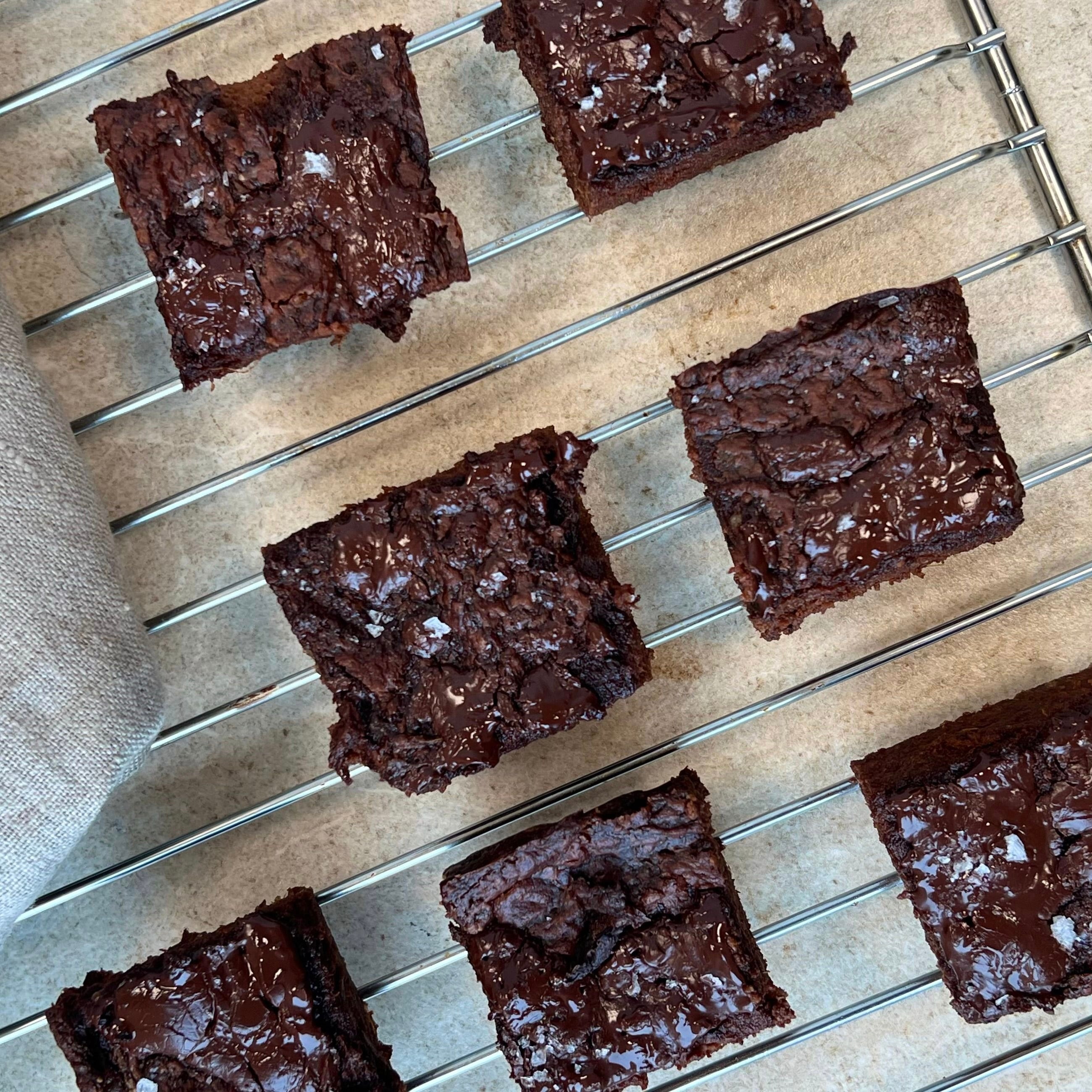 Sød kartoffel brownie | Brownie med søde kartofler