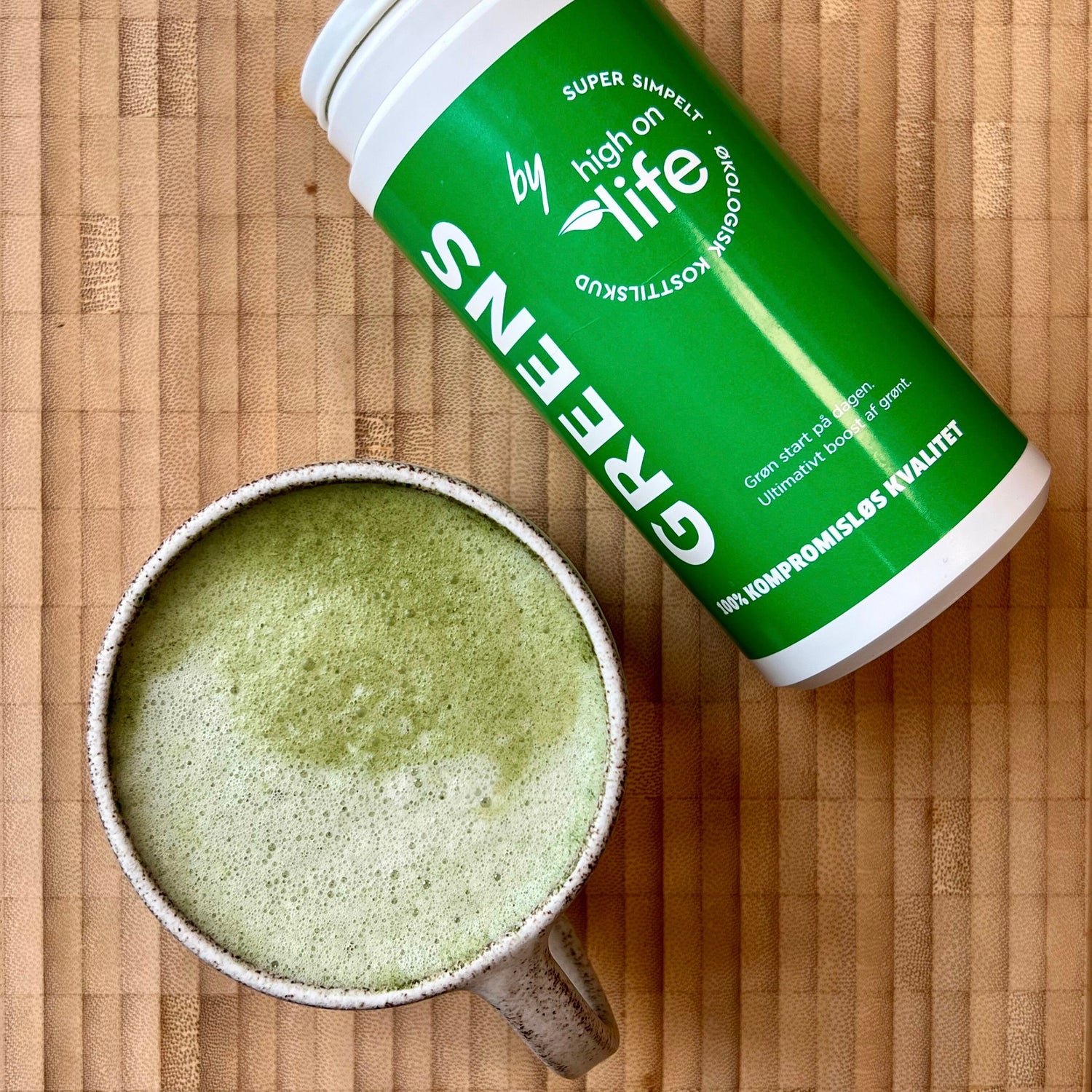 GREENS latte | Latte med GREENS