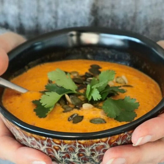 Spicy suppe lavet på Vitamix | Antiinflammatorisk suppe