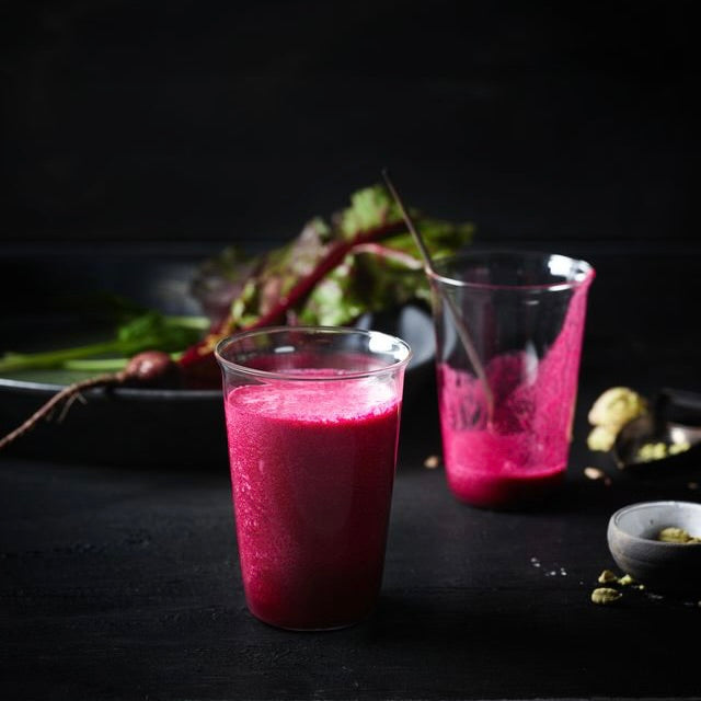  Rødbede smoothie | Smoothie med rødbede og jordbær