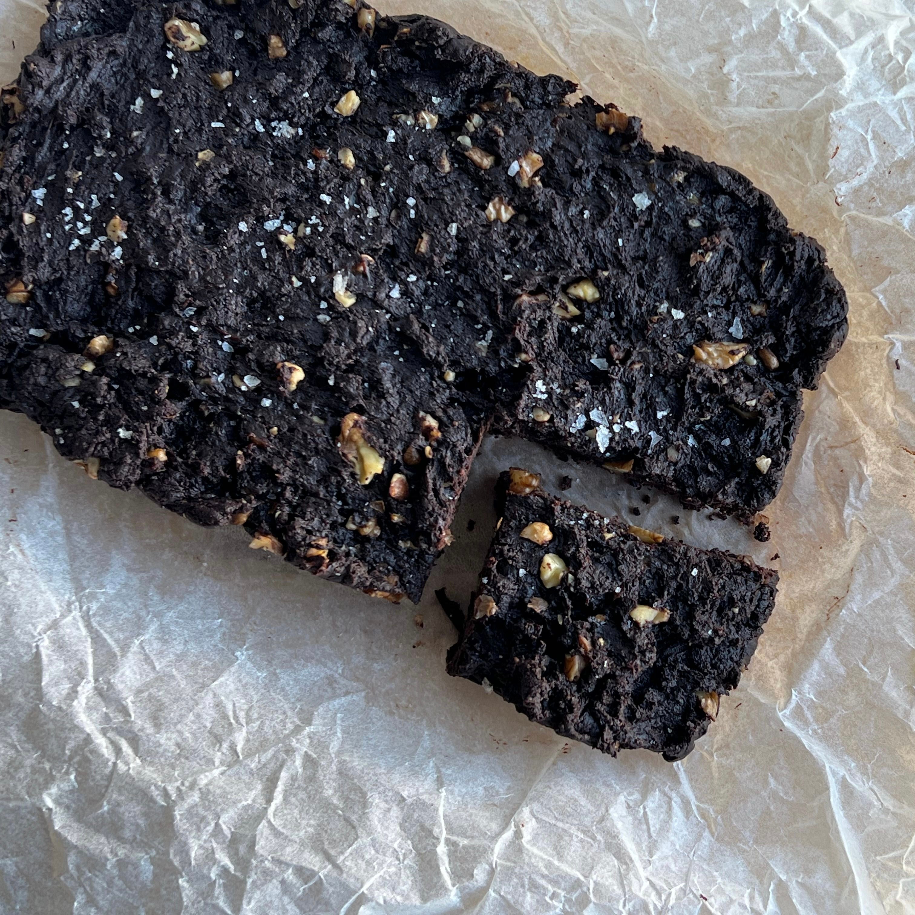 Brownie med 4 ingredienser | Vegansk brownie